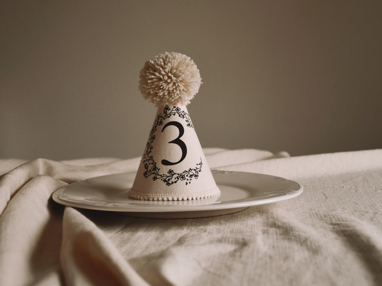 Cherry Blossom (Numbers) - Party Hat