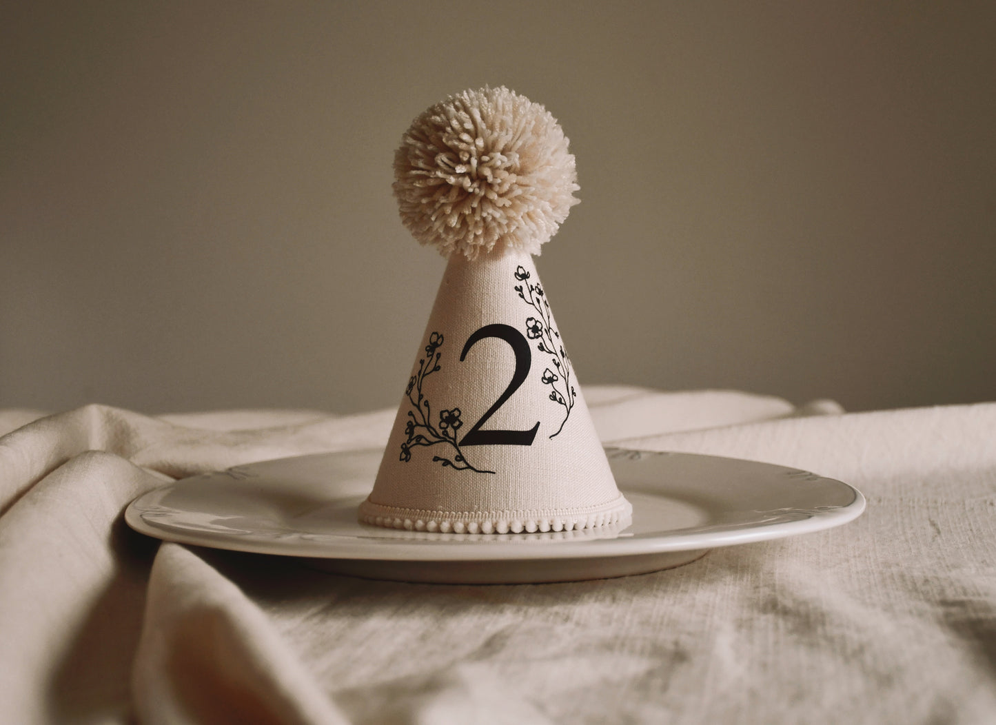 Cherry Blossom (Numbers) - Party Hat