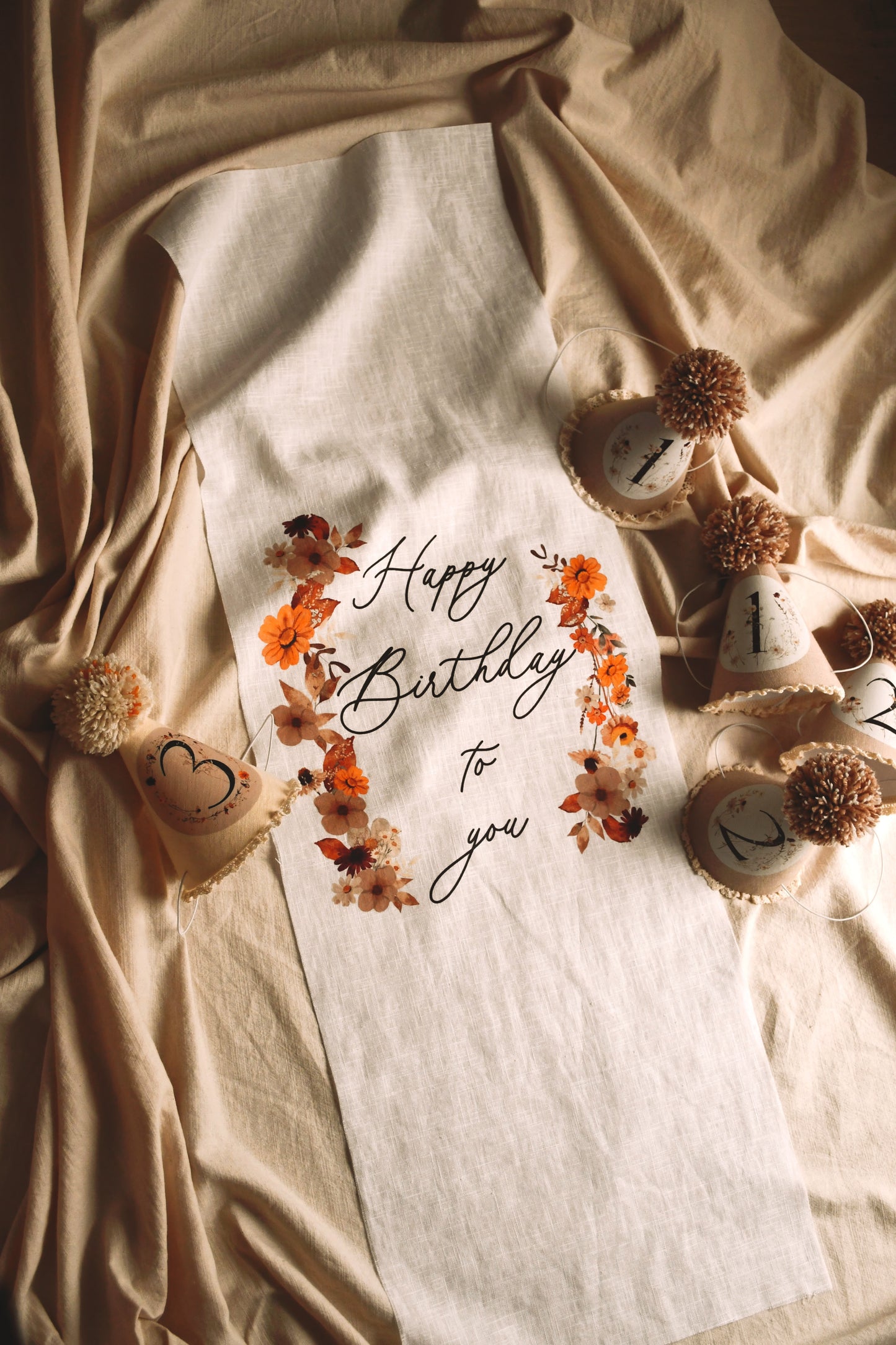 Autumn Wildflower - Party Hat