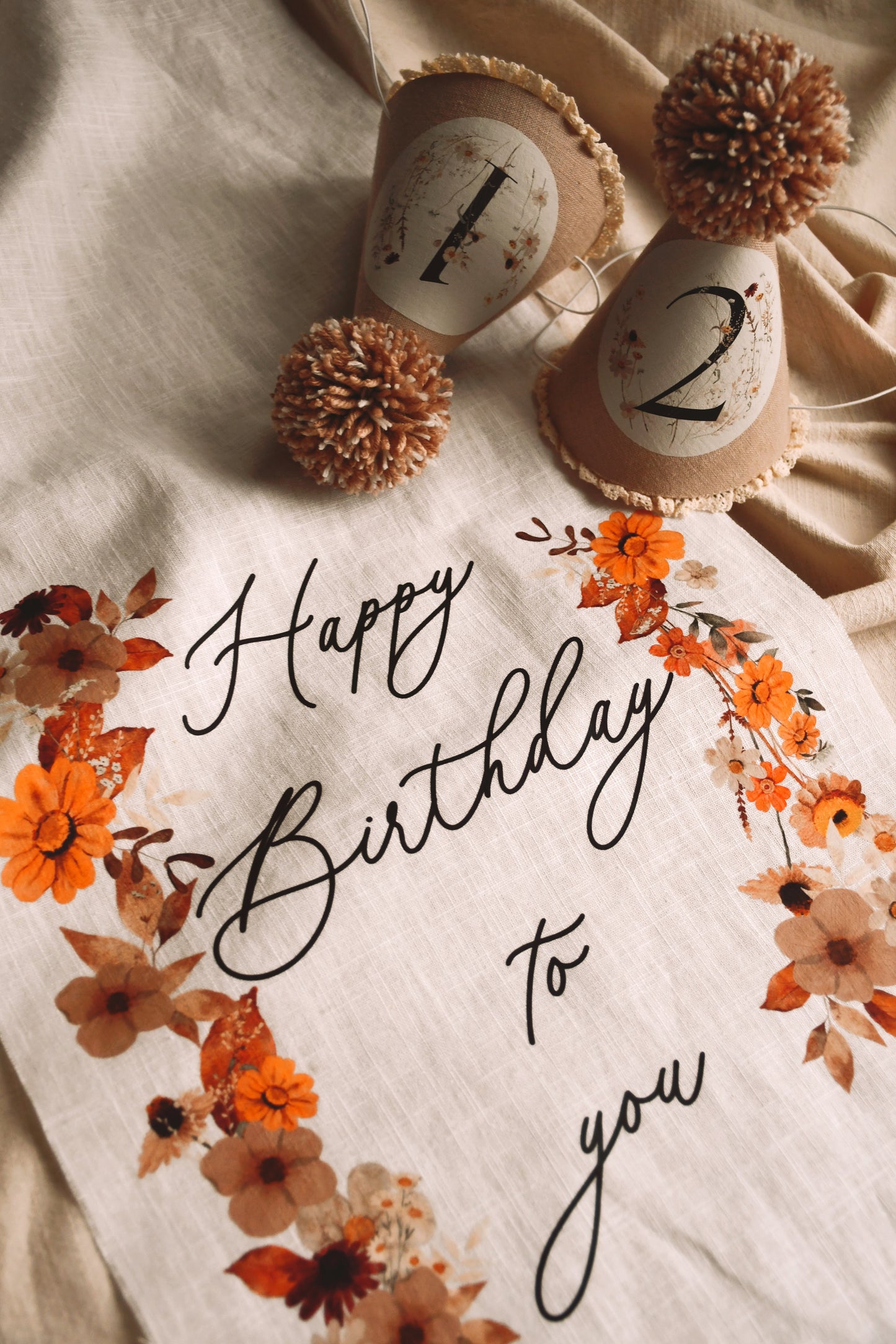 Autumn Wildflower - Party Hat