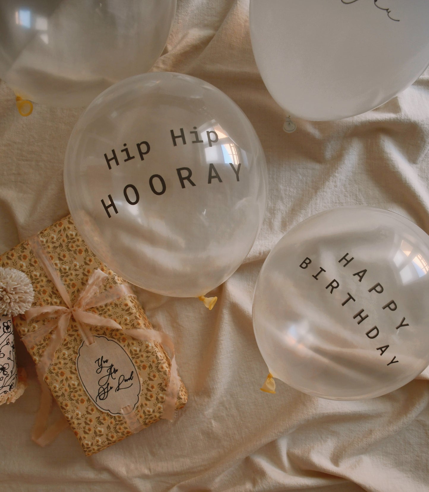 Happy Birthday - Transparent Balloon