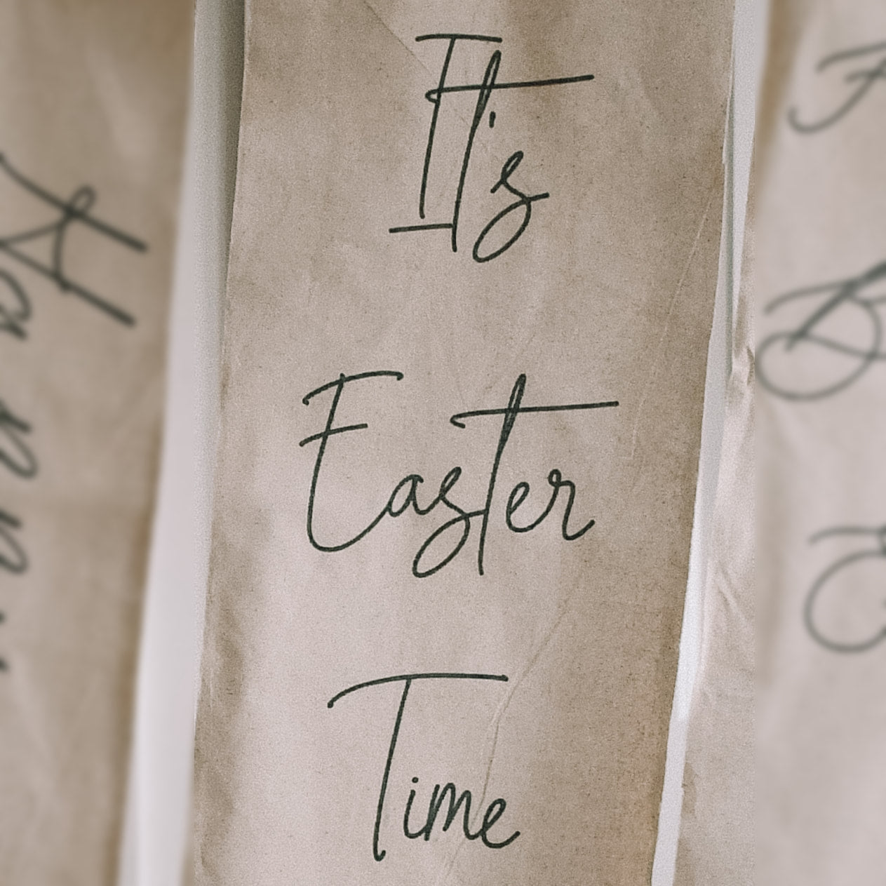 Handmade Cotton Easter Tapestry