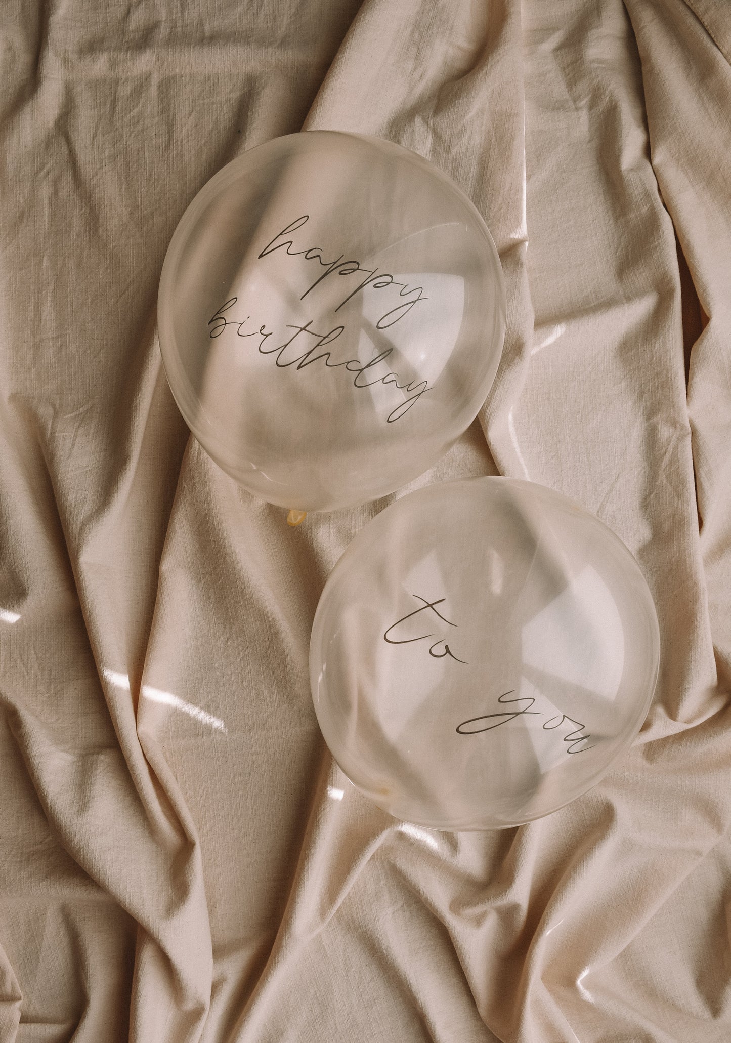 Happy Birthday - Transparent Balloon