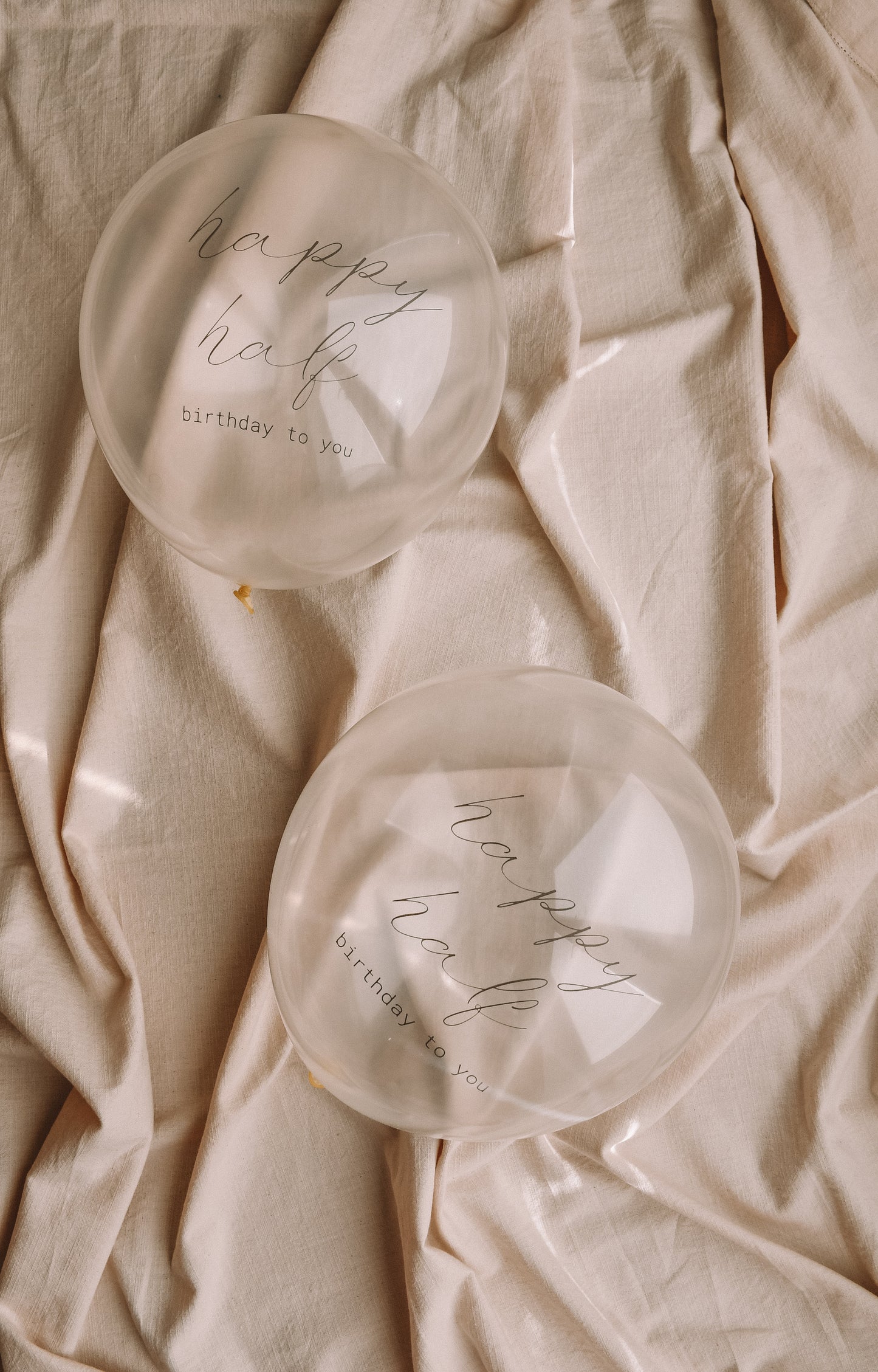 Happy Birthday - Transparent Balloon