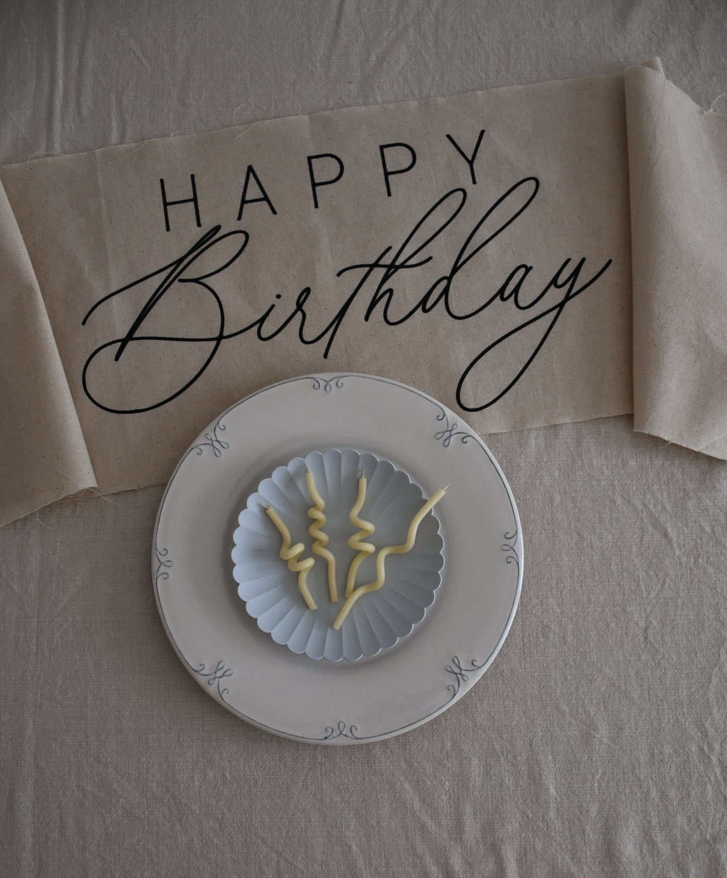 Design your own cotton banner - Bespoke Handmade