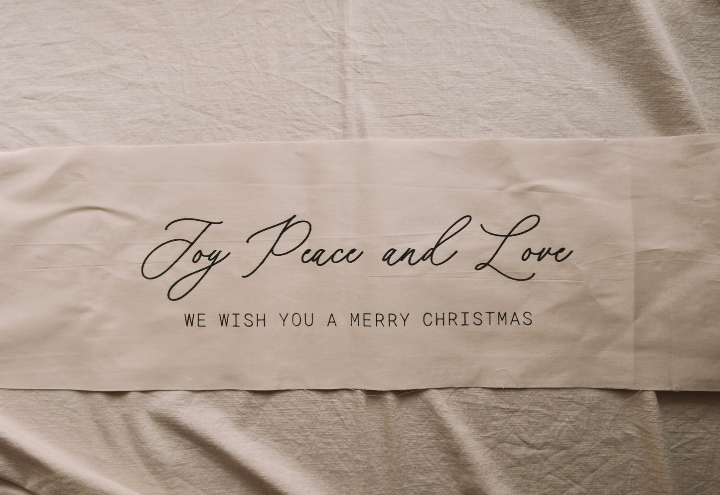 Handmade Cotton Christmas Tapestry