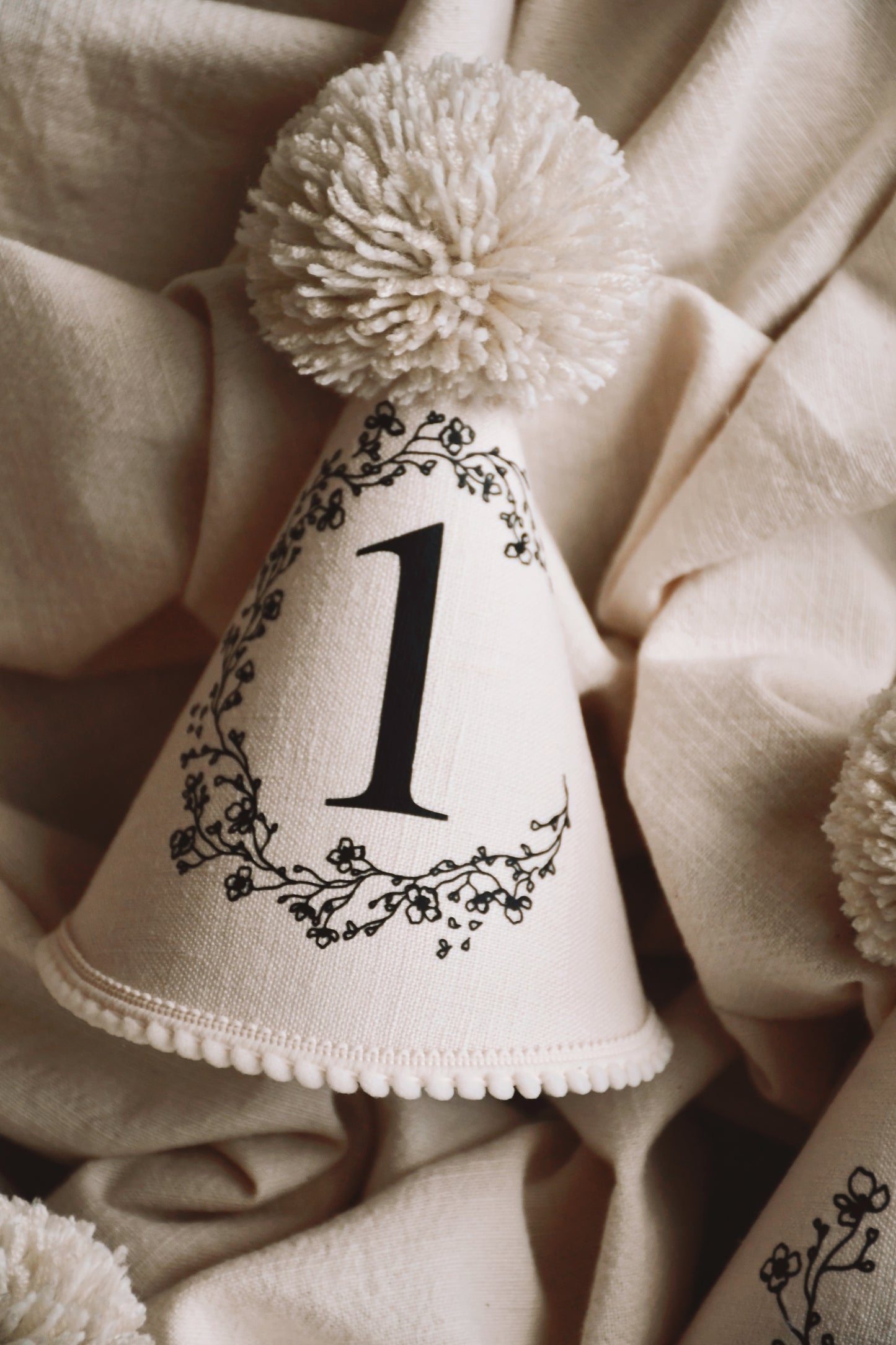 Cherry Blossom (Numbers) - Party Hat