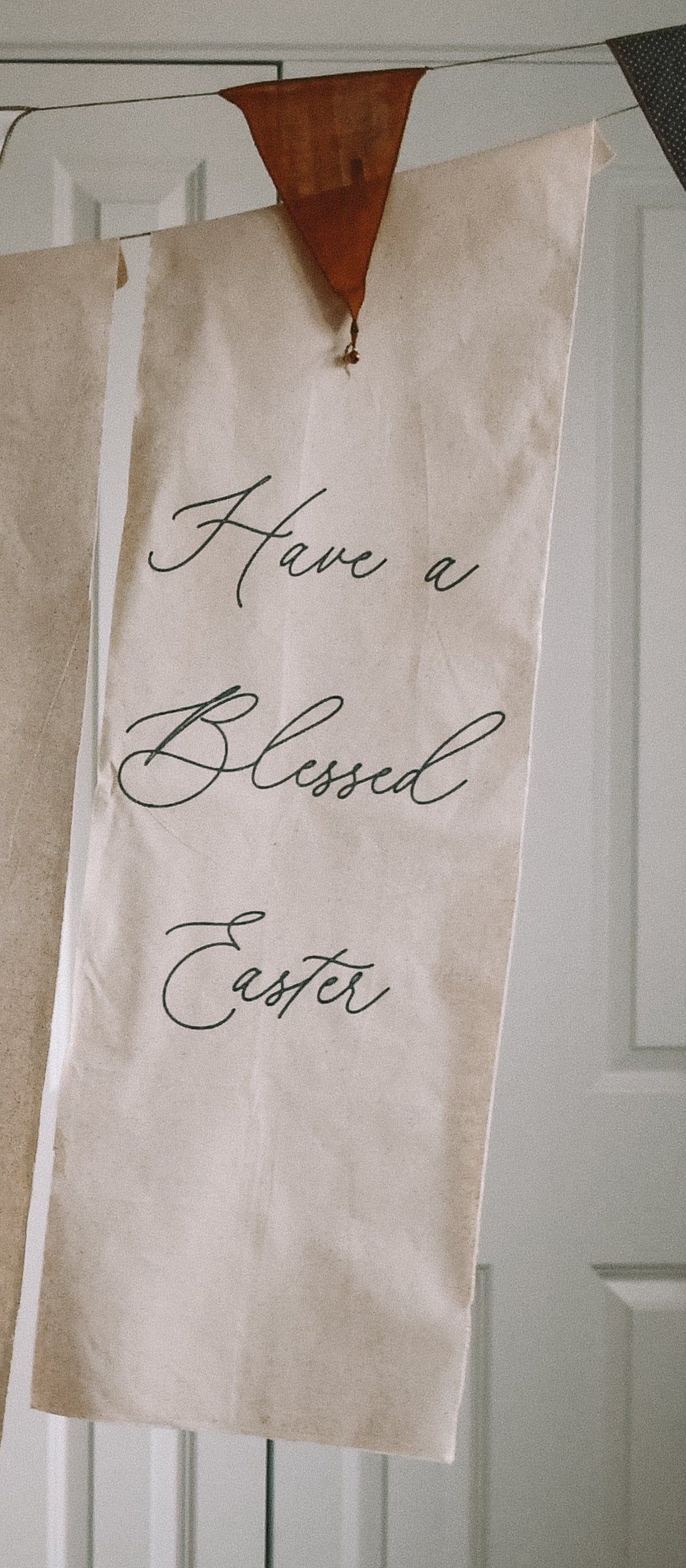 Handmade Cotton Easter Tapestry