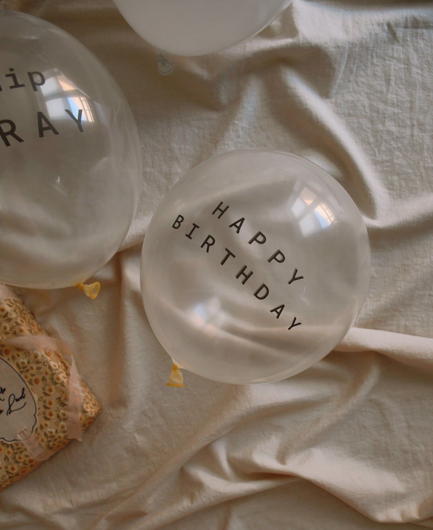 Happy Birthday - Transparent Balloon