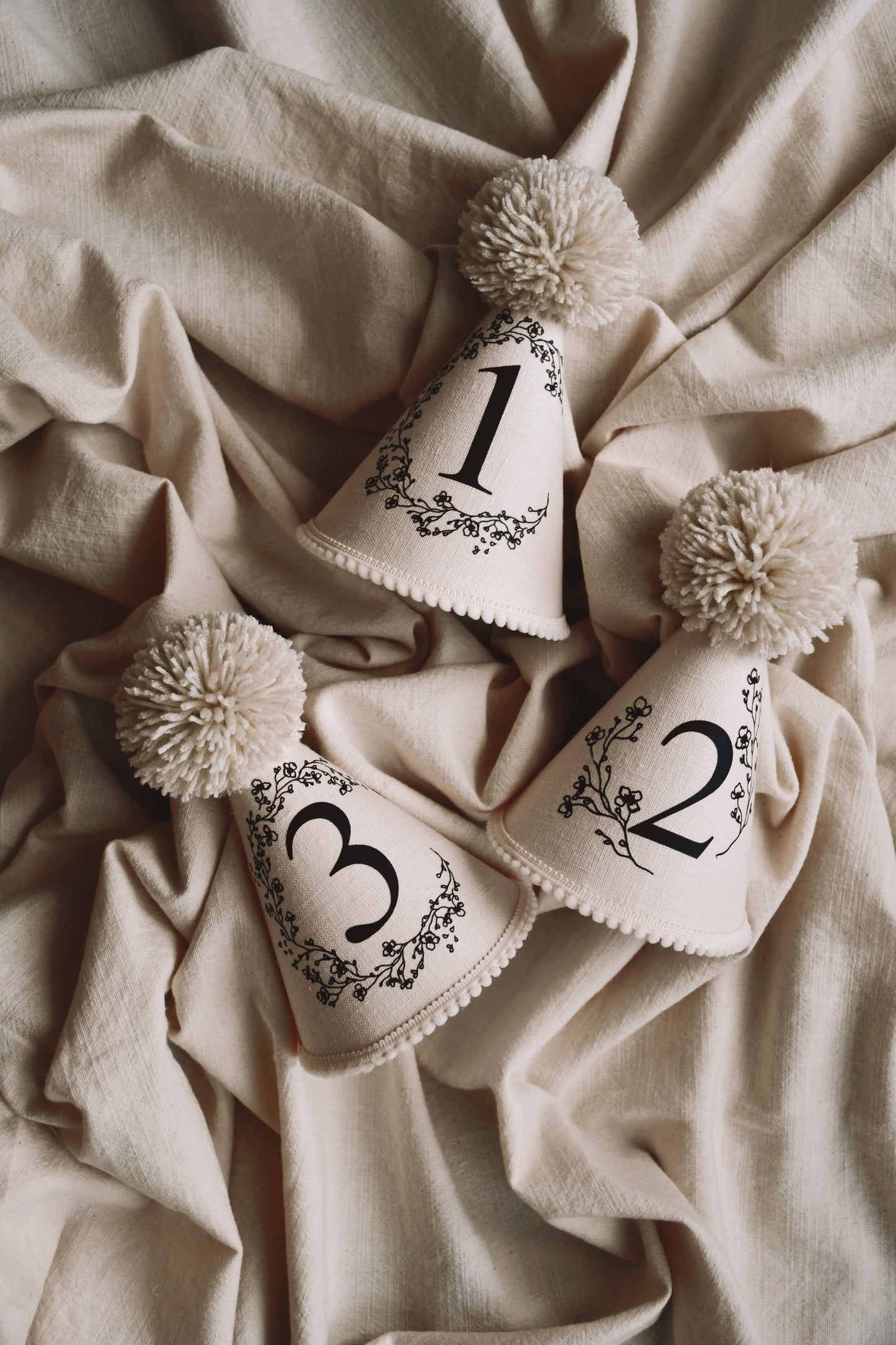 Cherry Blossom (Numbers) - Party Hat