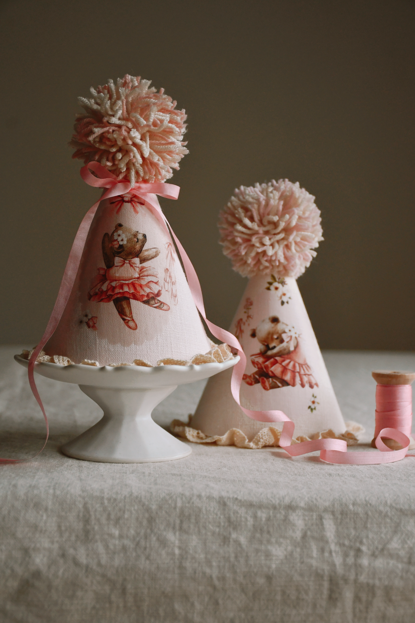 Bear Ballerina - Party Hat