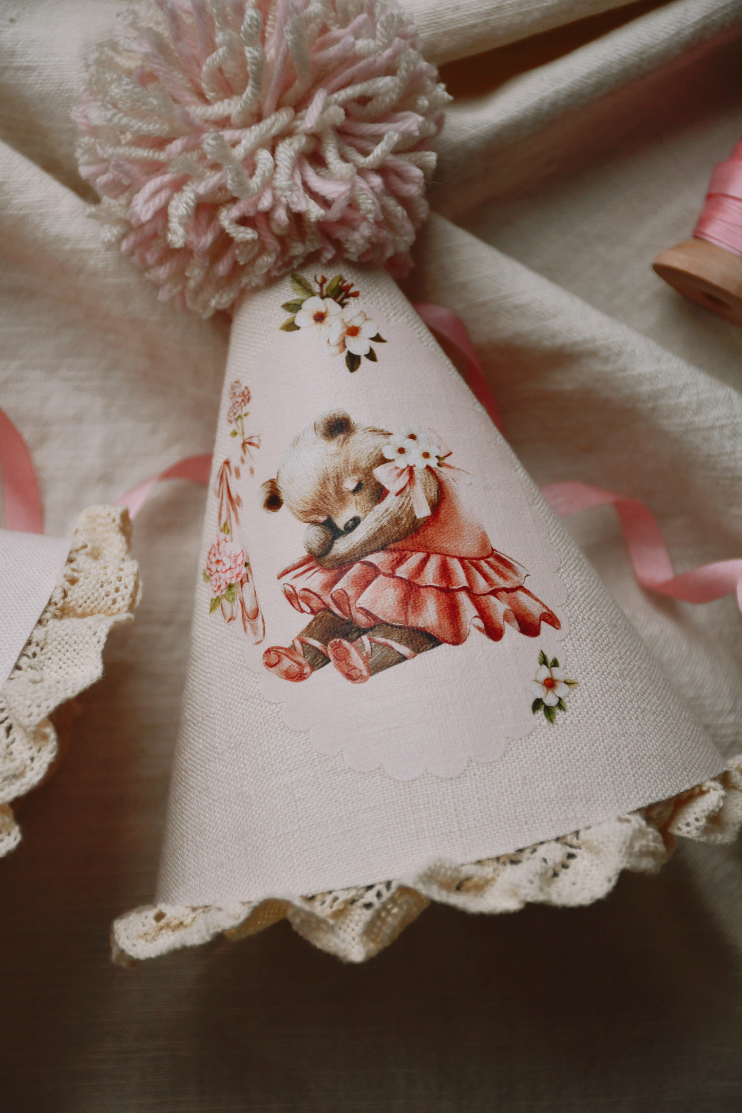 Bear Ballerina - Party Hat