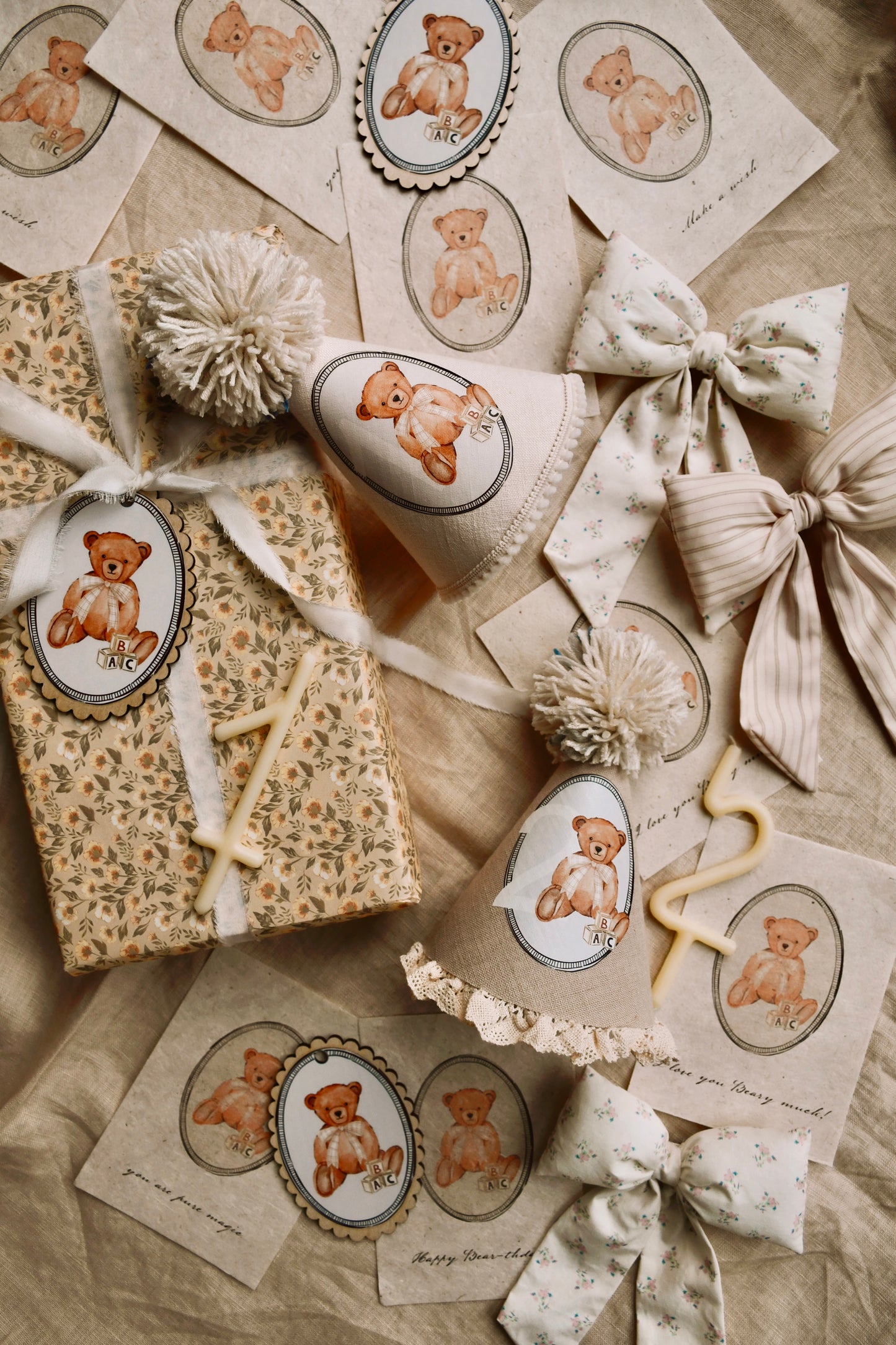 Teddy Bear Gift Tags