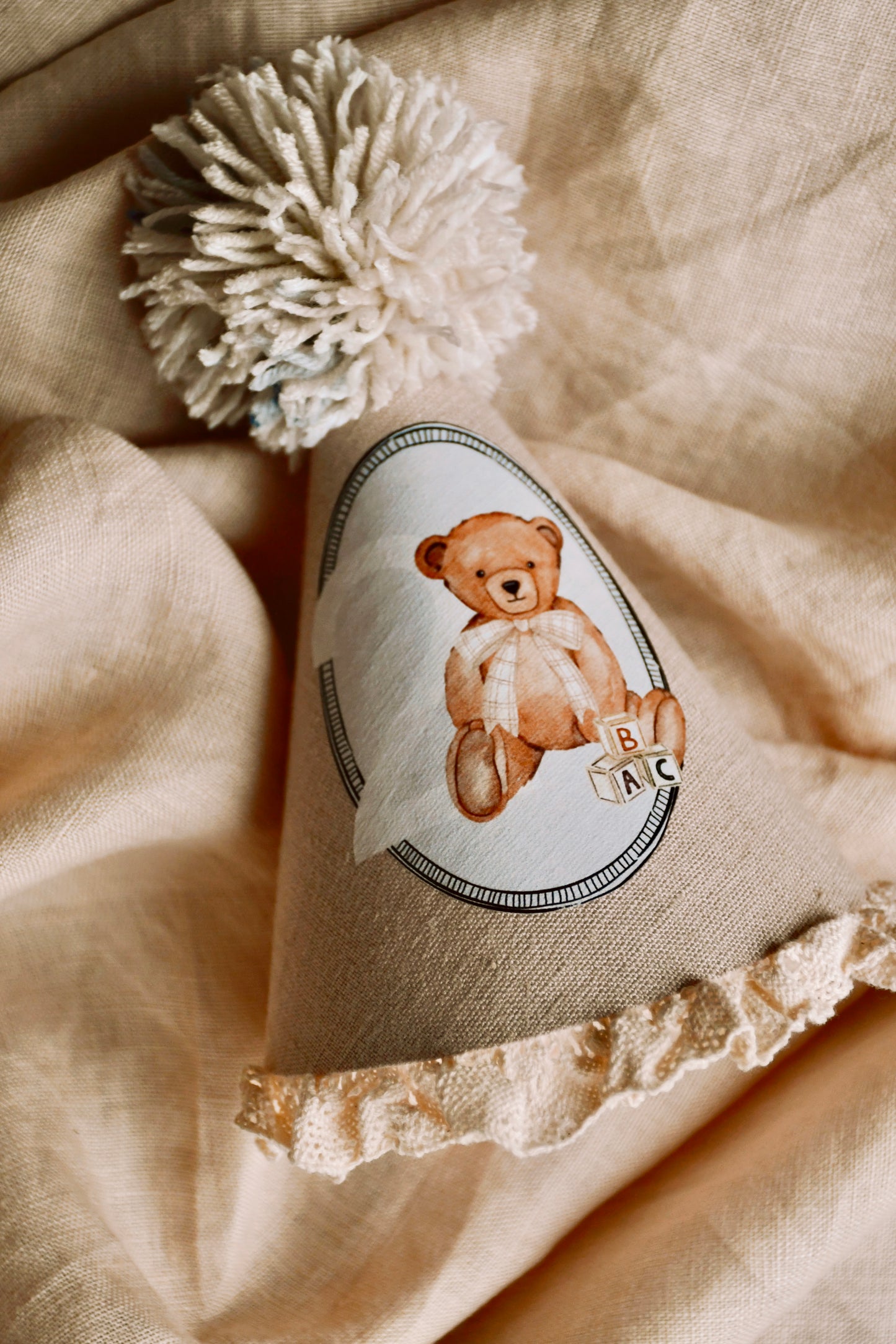 Teddy Bear - Party Hat