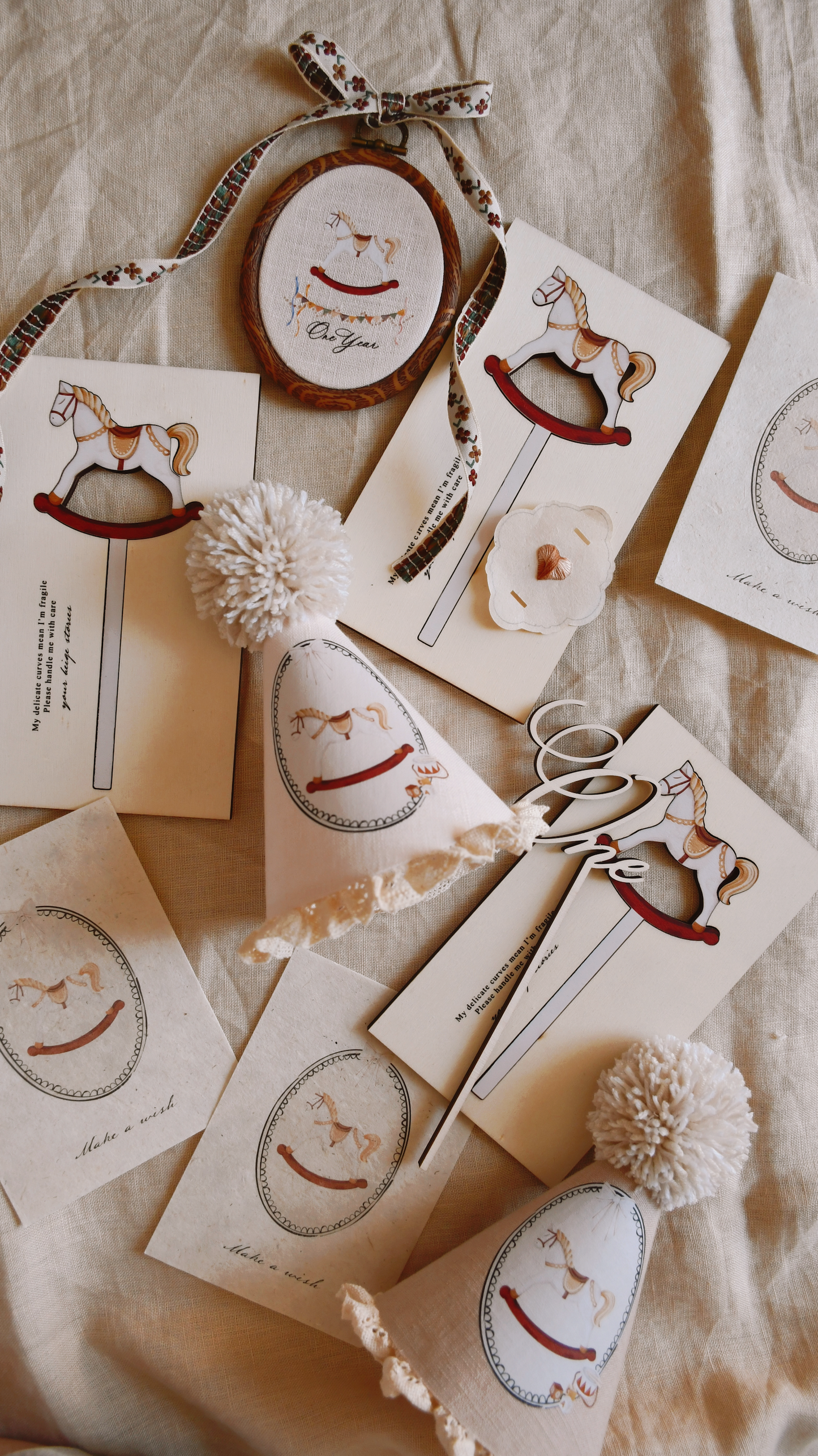Rocking Horse Cake Toppers