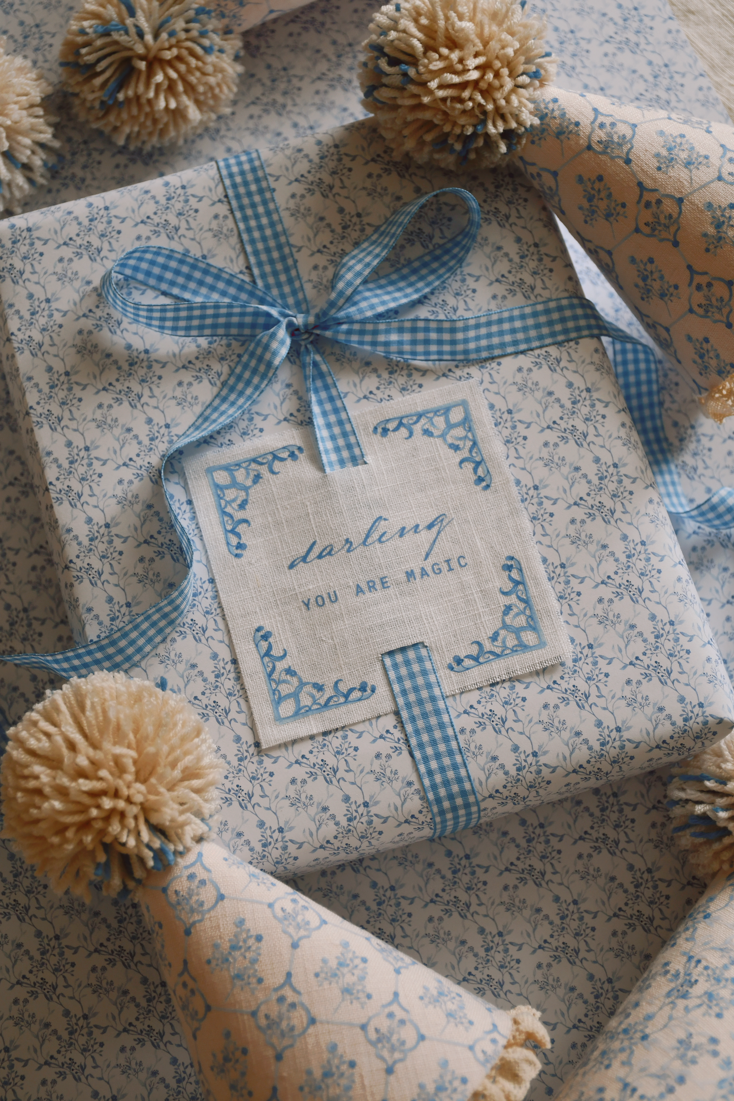 Wrapping paper - Lisbon (Flowers)