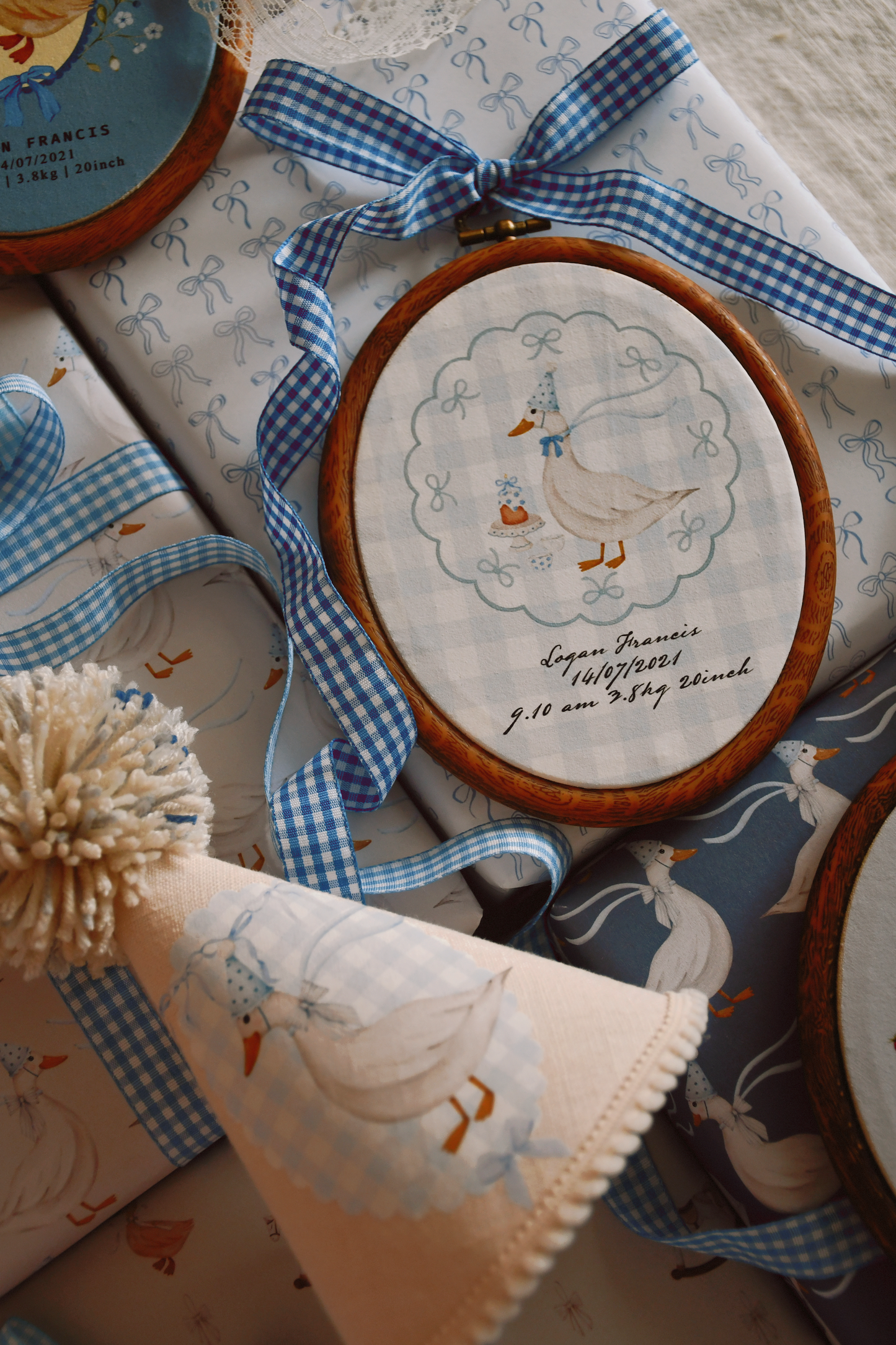 Personalised Hoops Frame