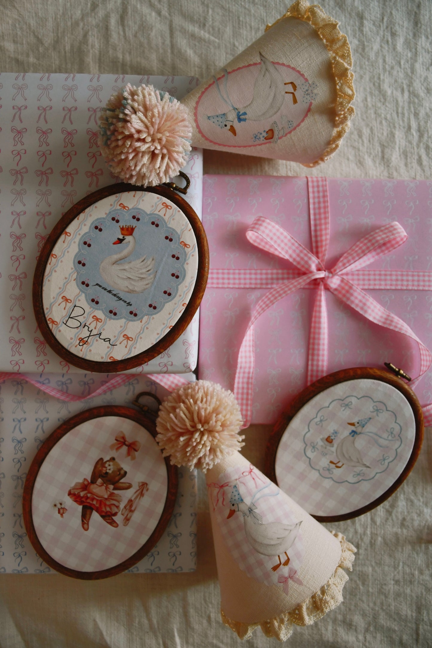 Personalised Hoops Frame