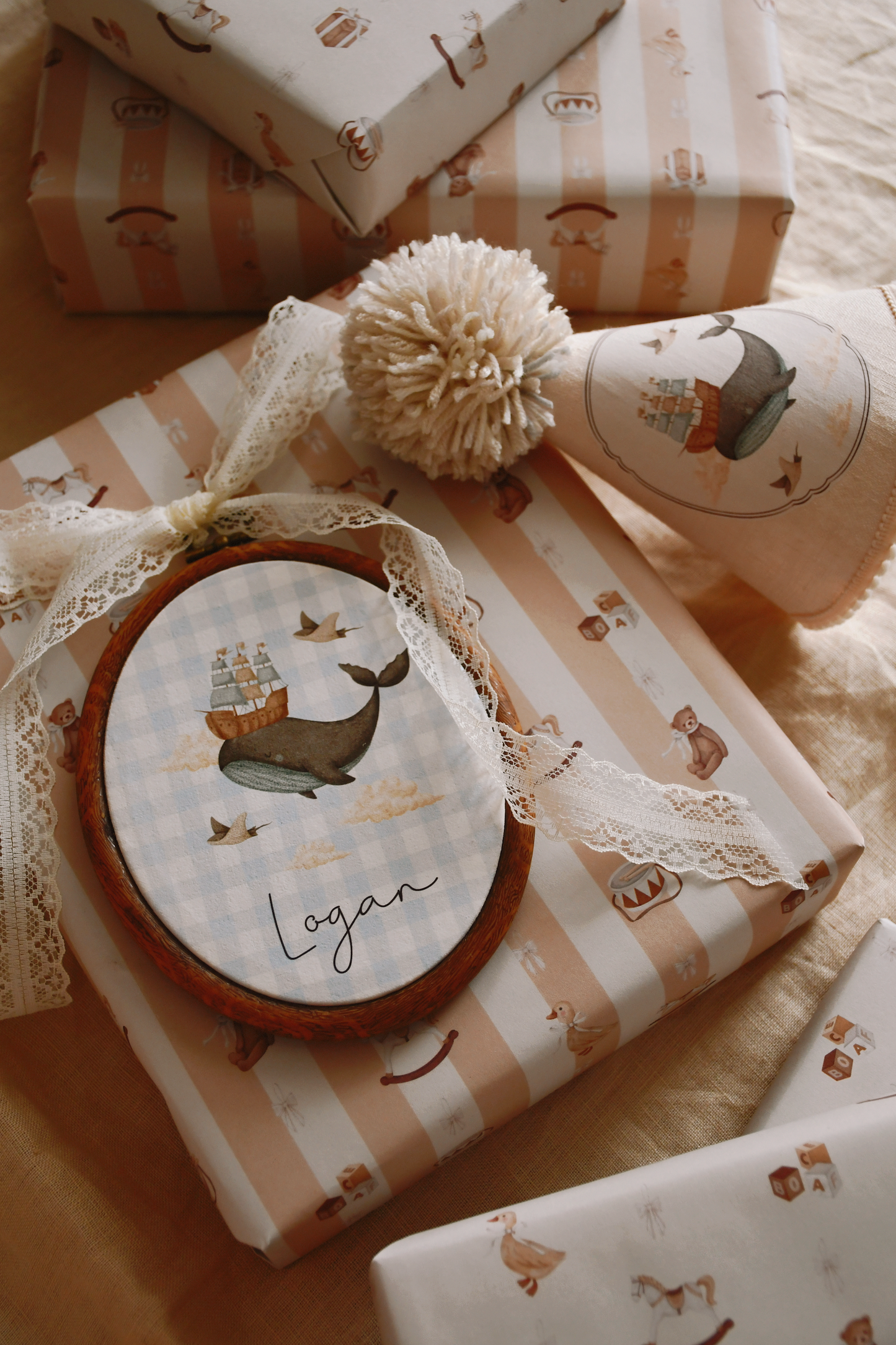 Personalised Hoops Frame