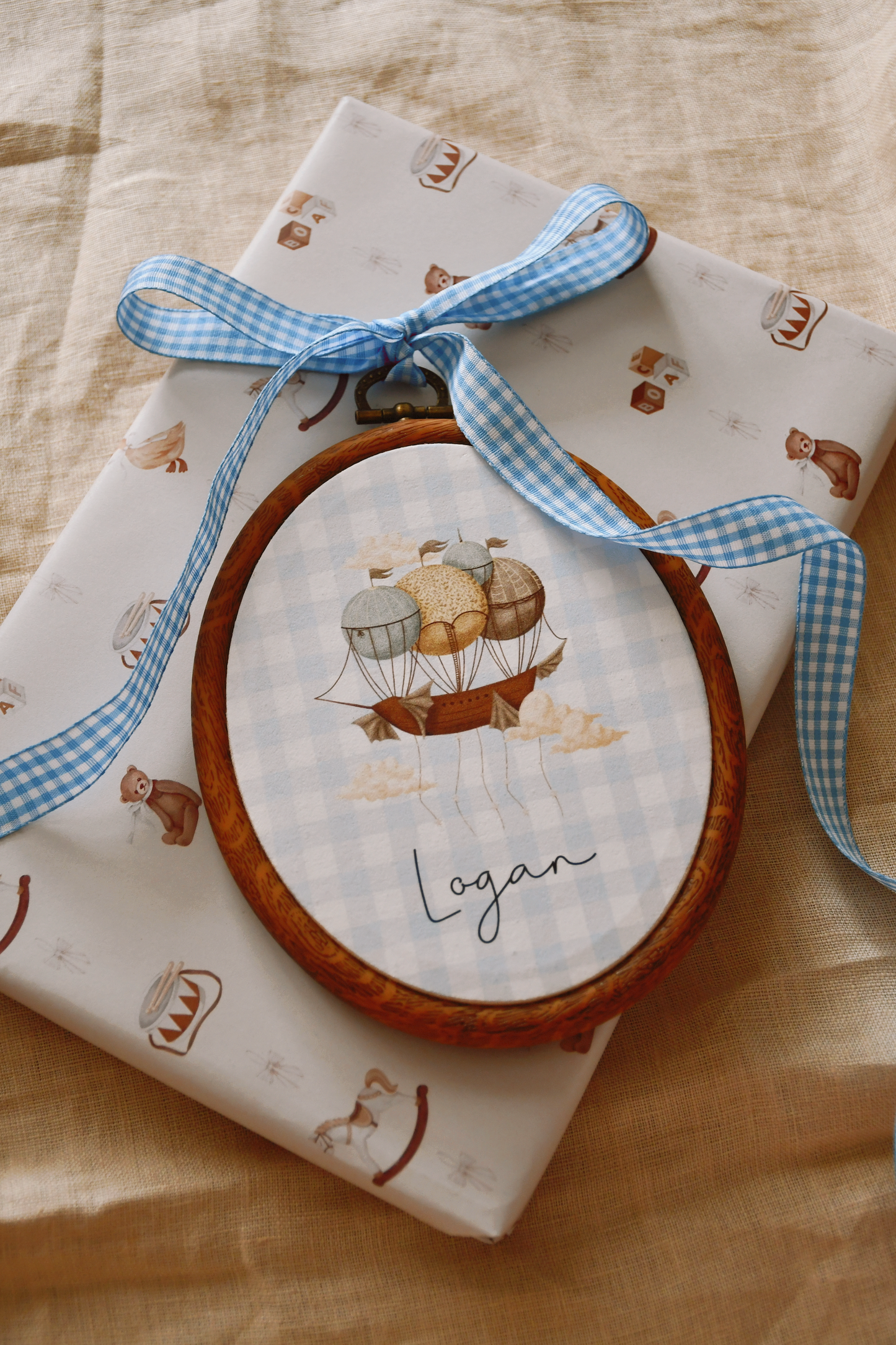 Personalised Hoops Frame