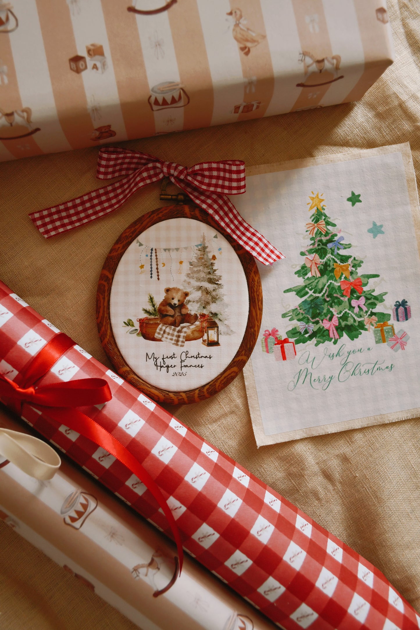 Christmas Cotton Cards