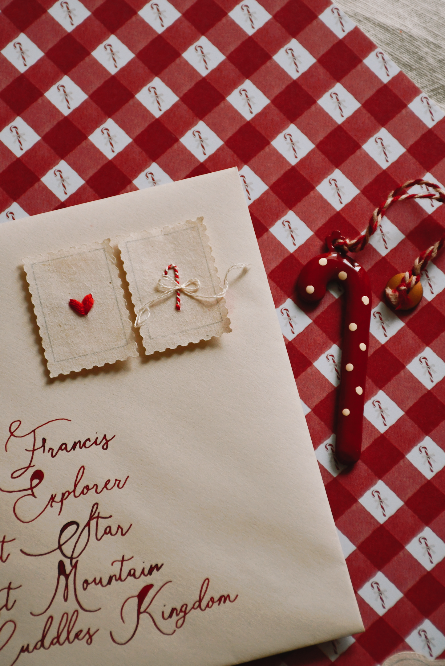 Wrapping paper - Christmas Goose
