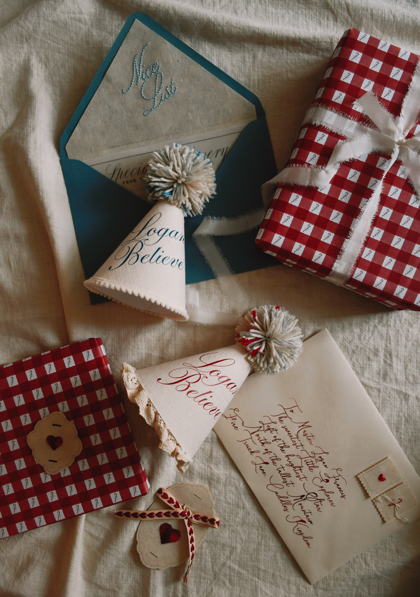 Wrapping paper - Christmas Goose