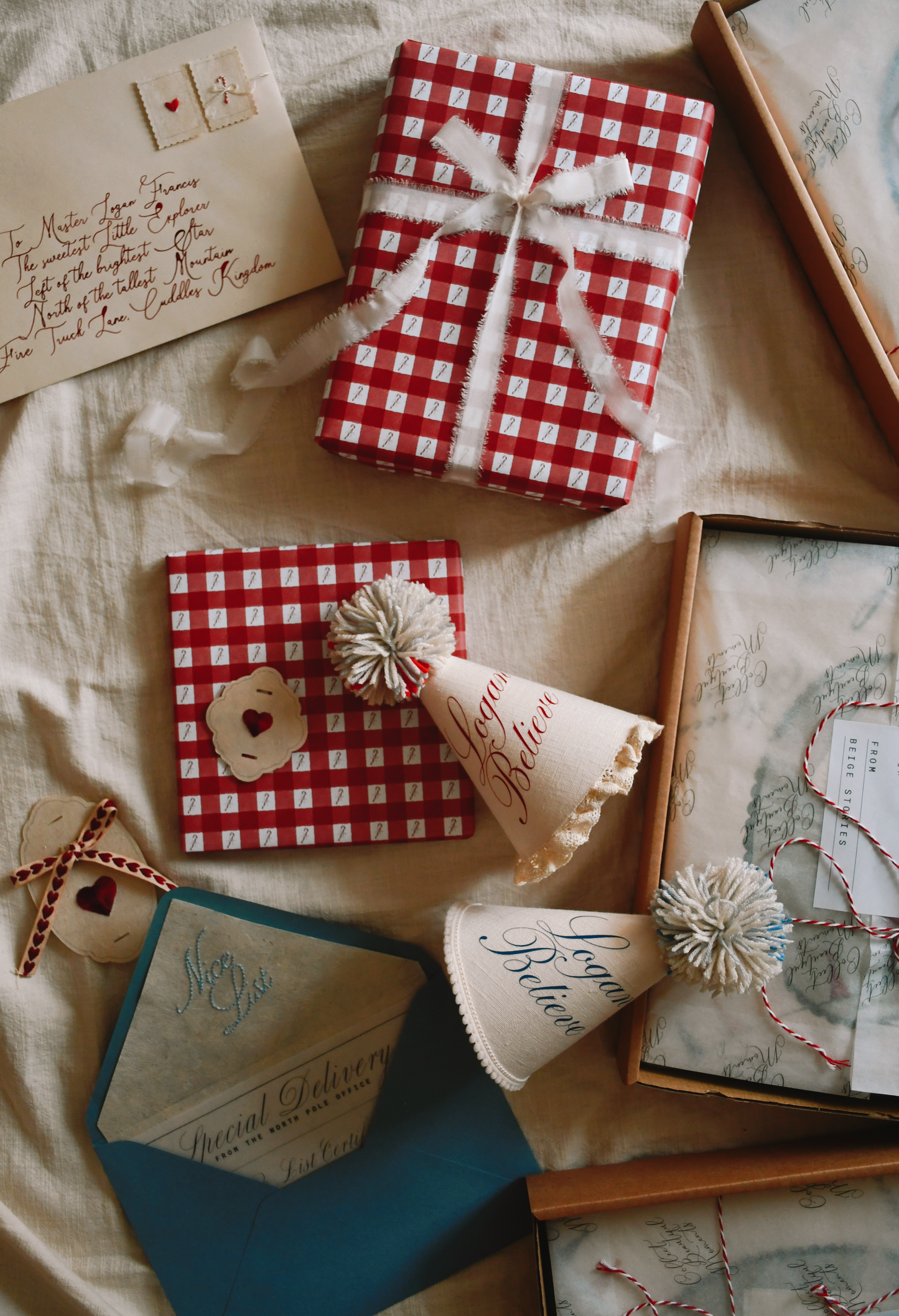 Wrapping paper - Christmas Goose