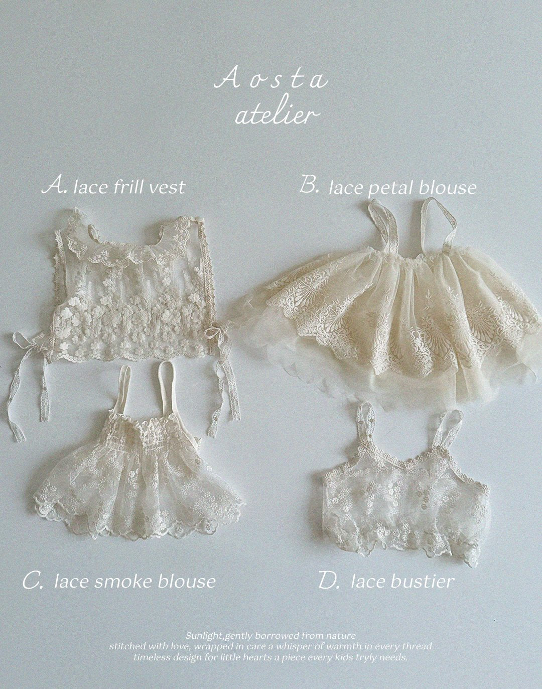 Aosta - Lace Vest