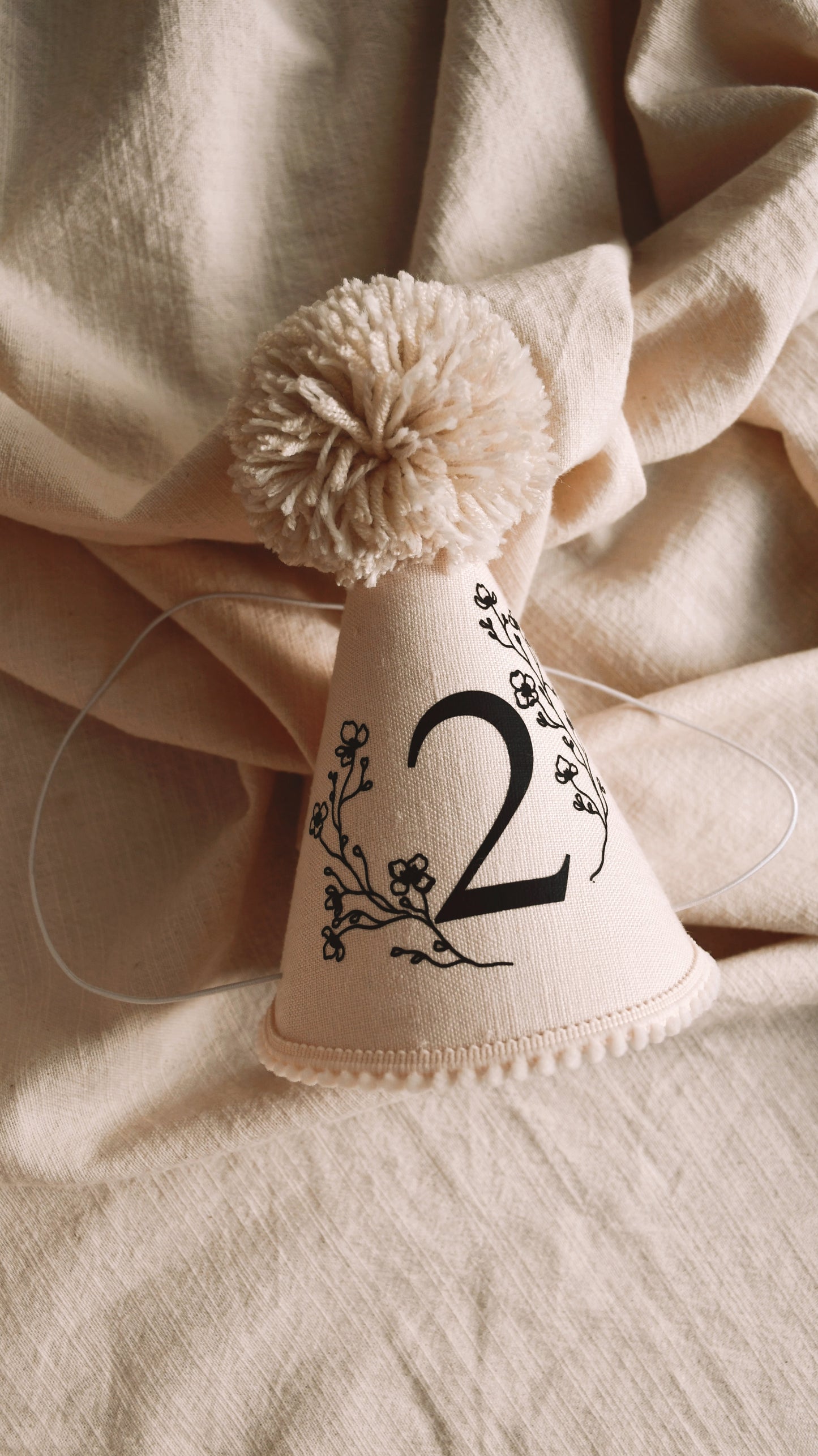 Cherry Blossom (Numbers) - Party Hat