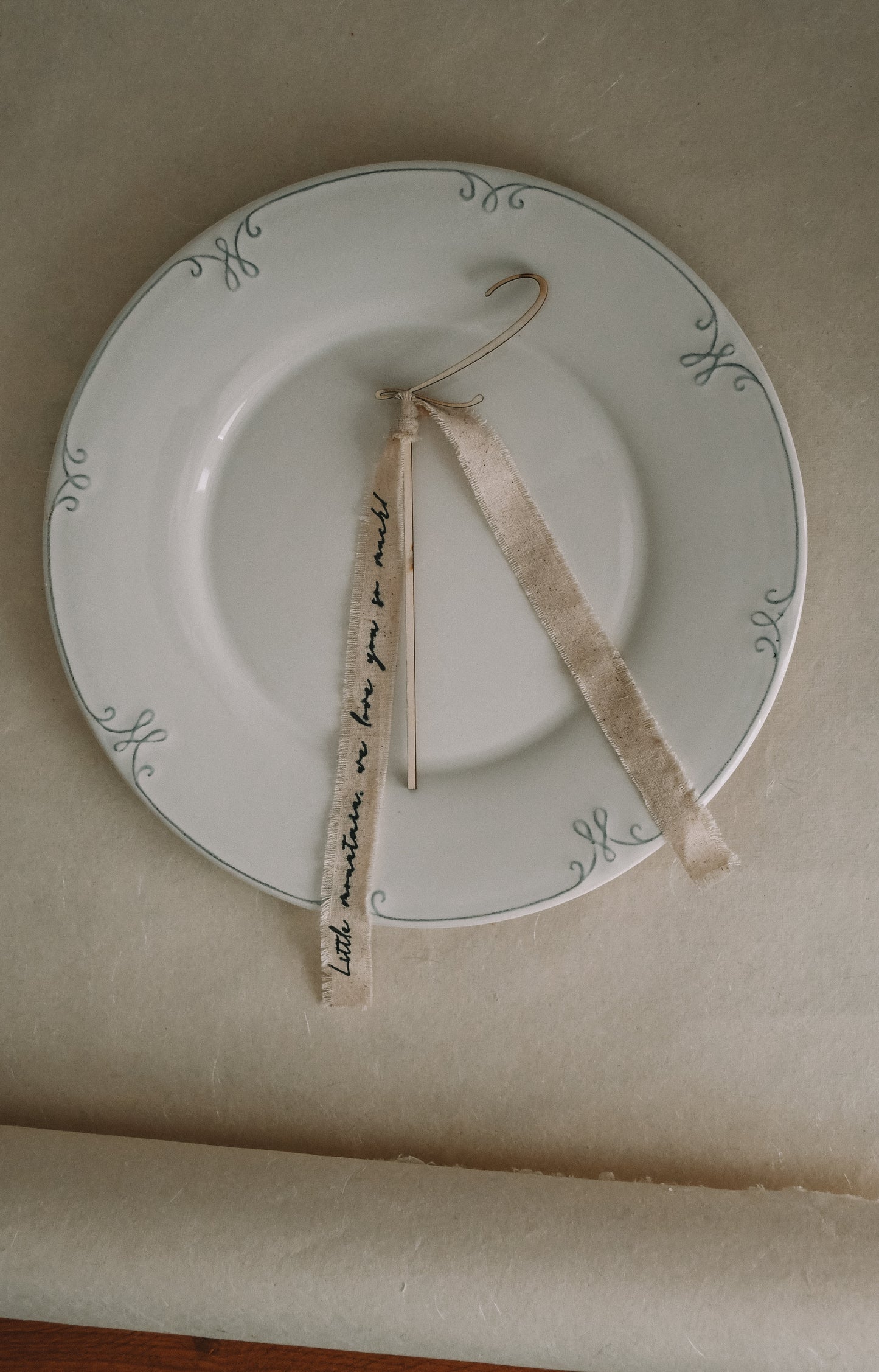 Number Cake Topper - Bespoke Ribbon