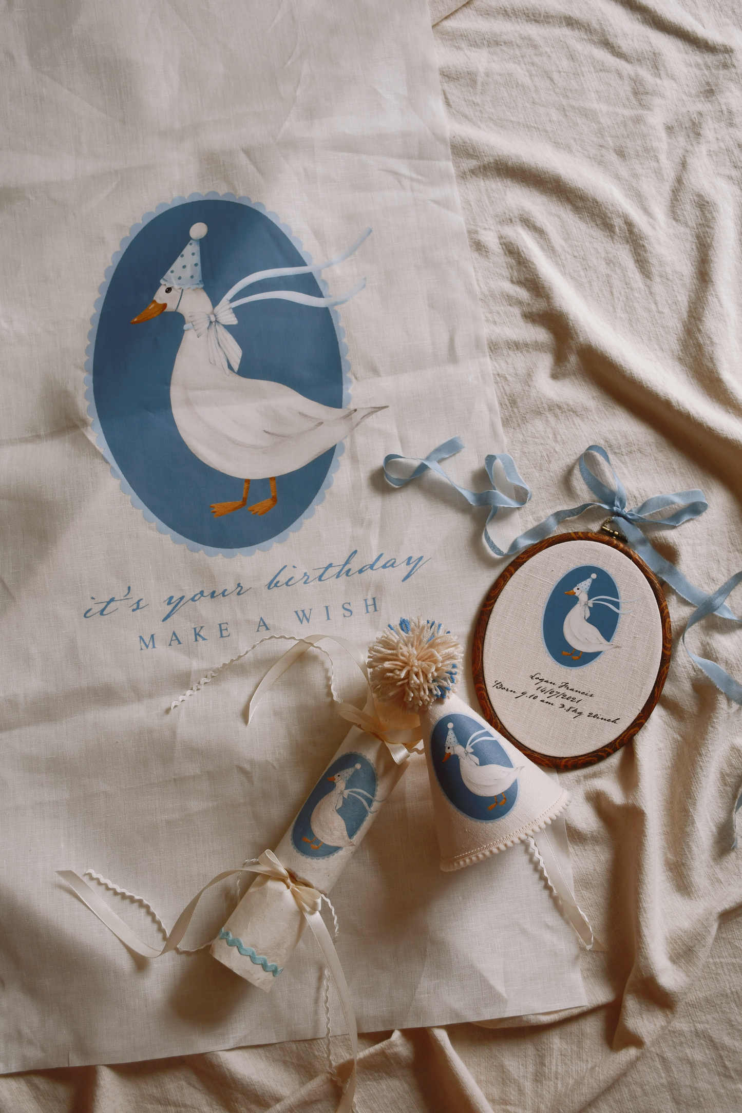 Goose Linen Banner