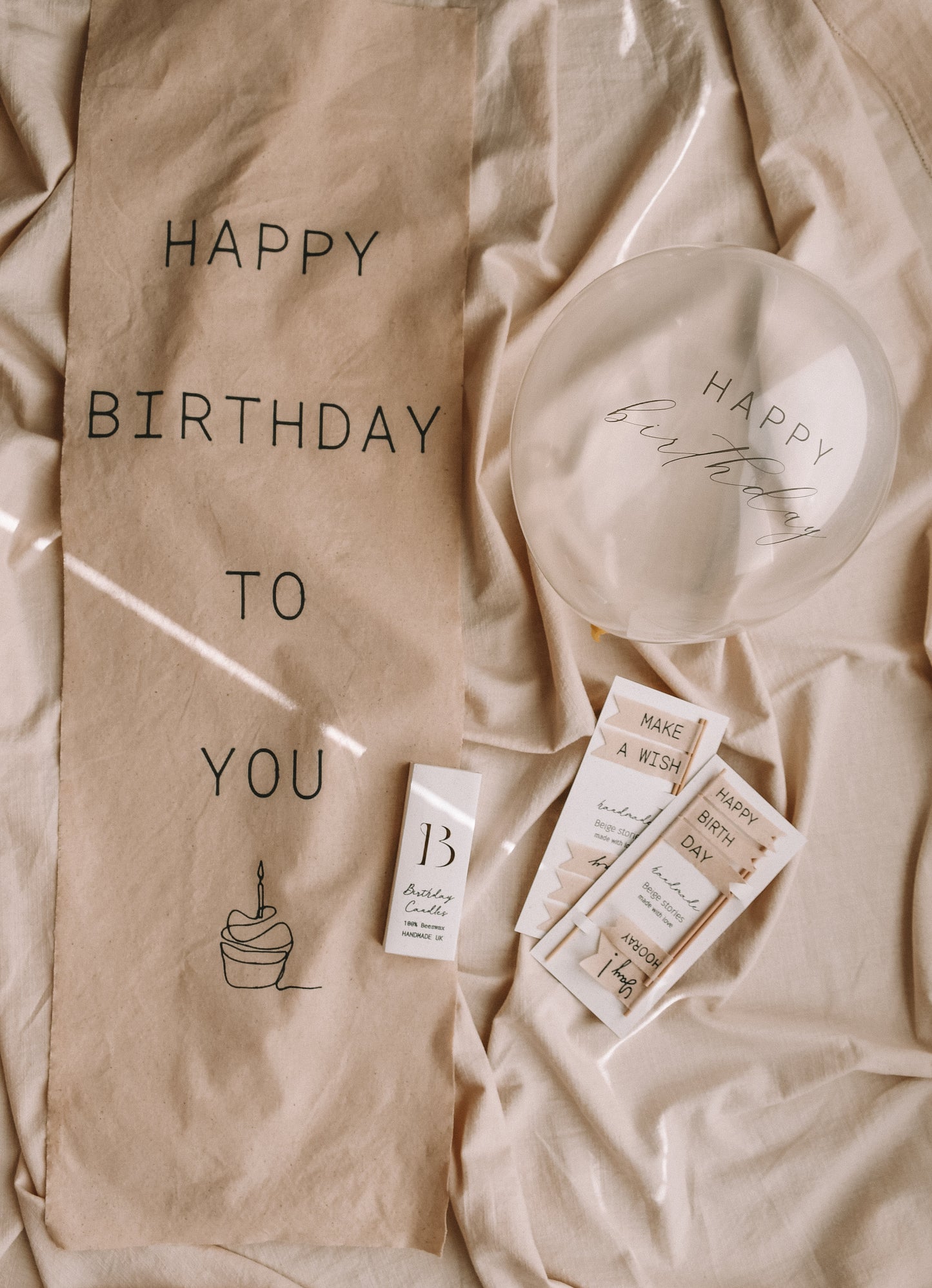 Happy Birthday - Transparent Balloon
