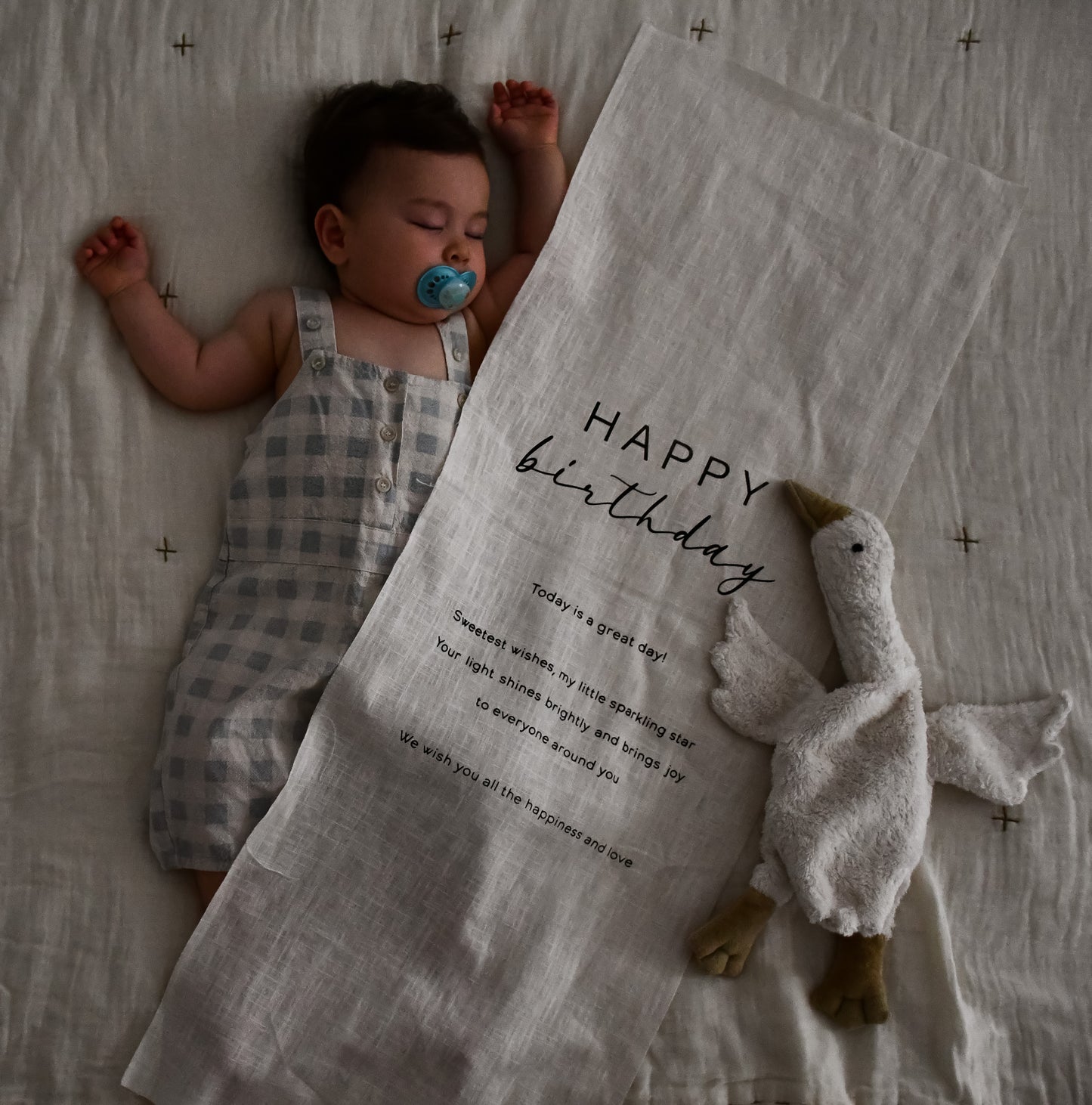 Autumn Wildflower - Linen Banner