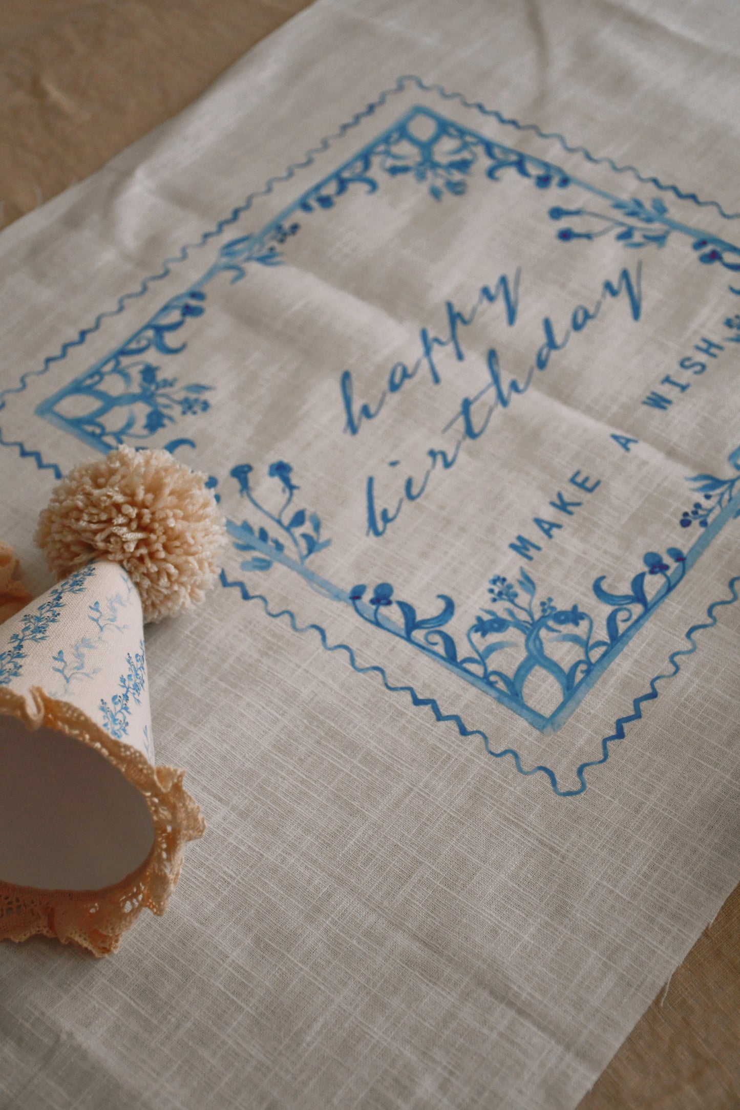 Lisbon - Linen Banner