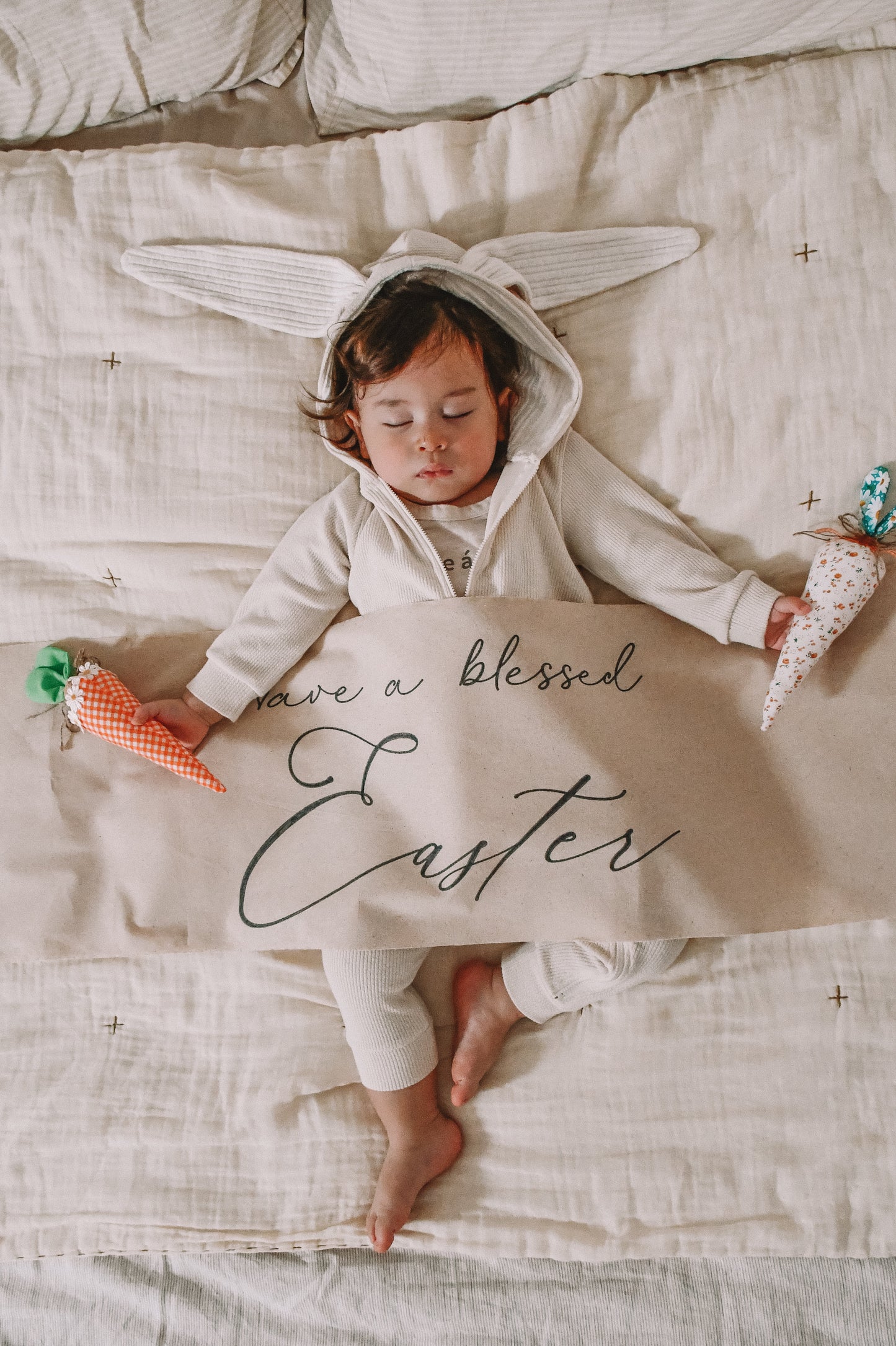 Handmade Cotton Easter Tapestry