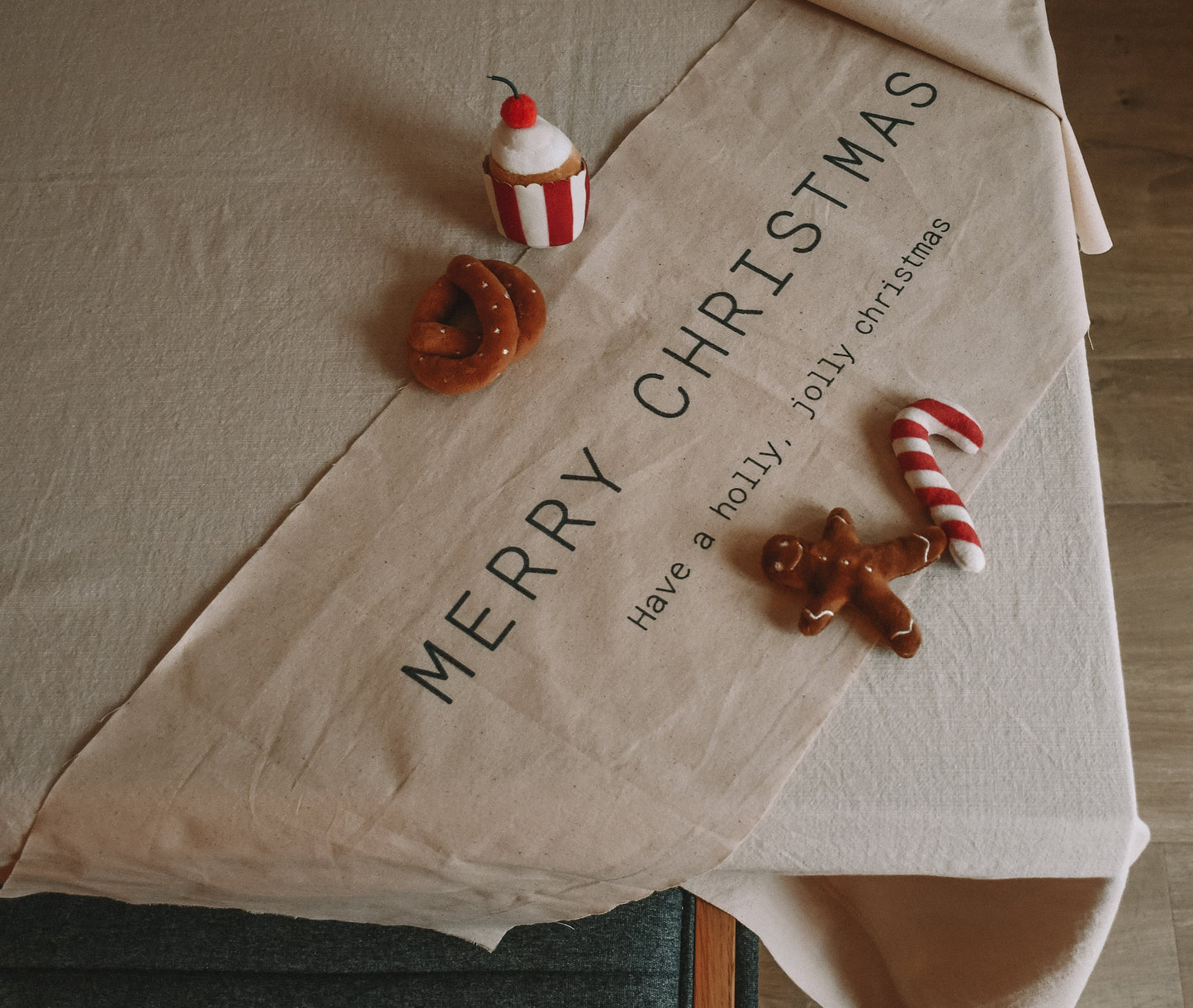Handmade Cotton Christmas Tapestry