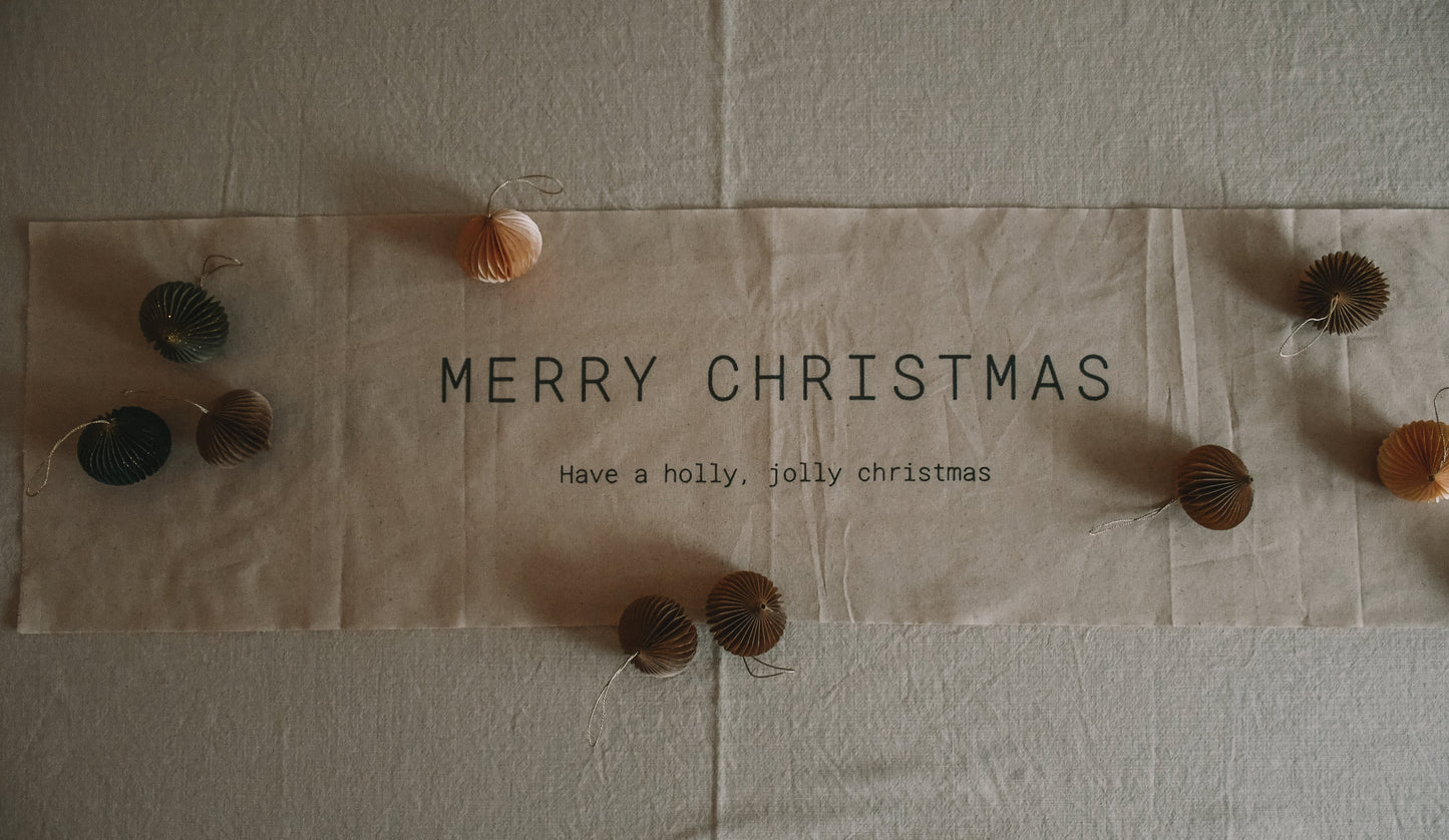 Handmade Cotton Christmas Tapestry