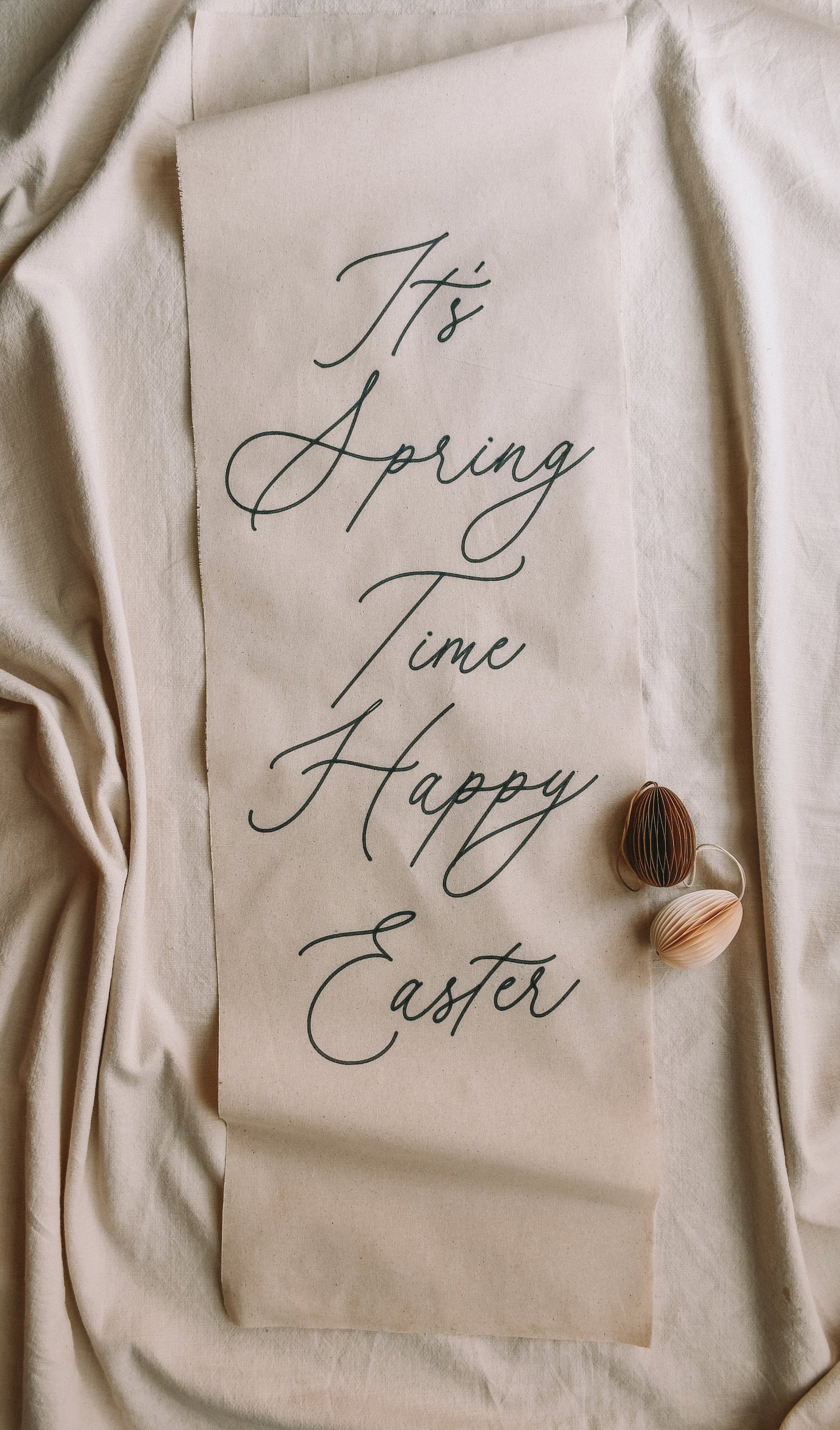 Handmade Cotton Easter Tapestry