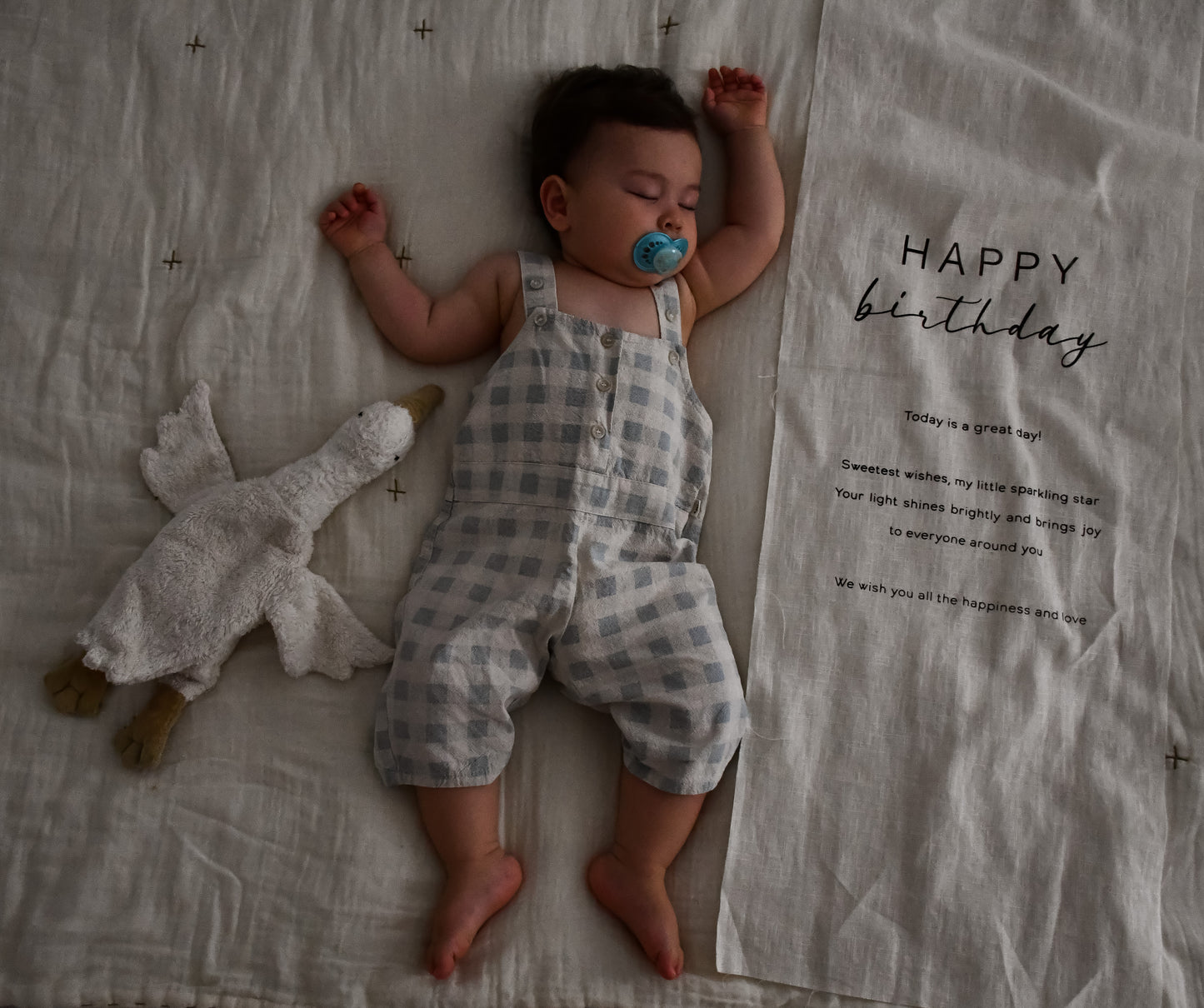 Autumn Wildflower - Linen Banner