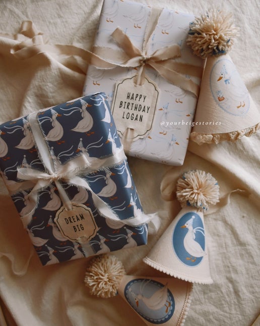 Wrapping paper - Goose