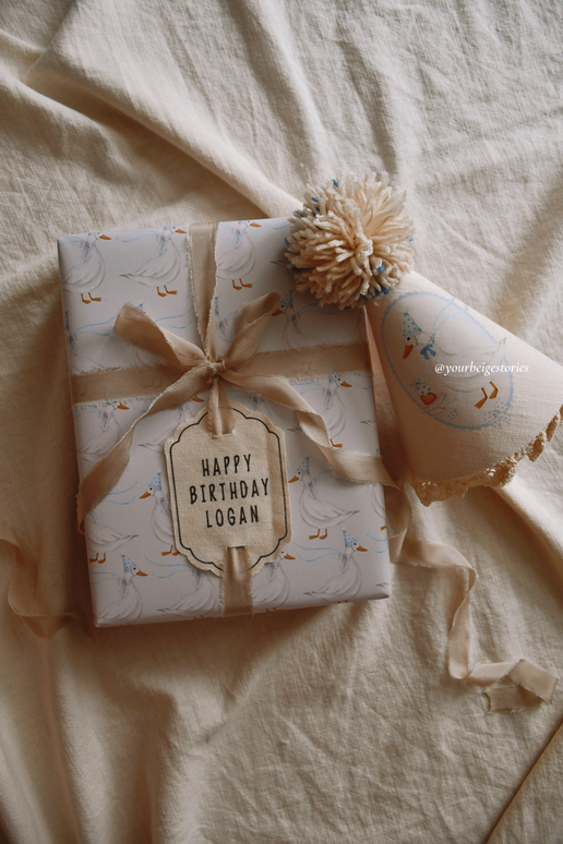 Wrapping paper - Goose