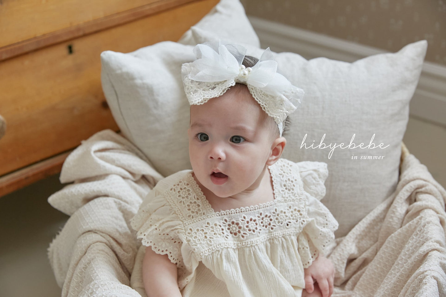 hibyebebe - Pearl Ribbon Hairband