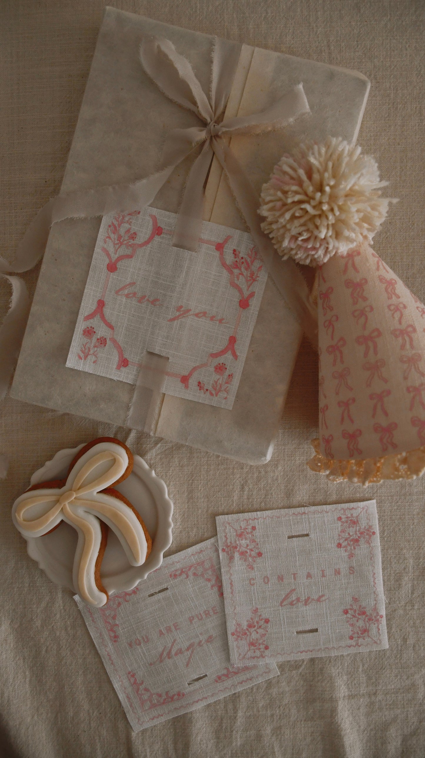 Lisbon Linen Gift Tags