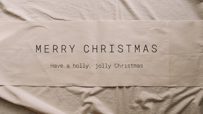 Handmade Cotton Christmas Tapestry