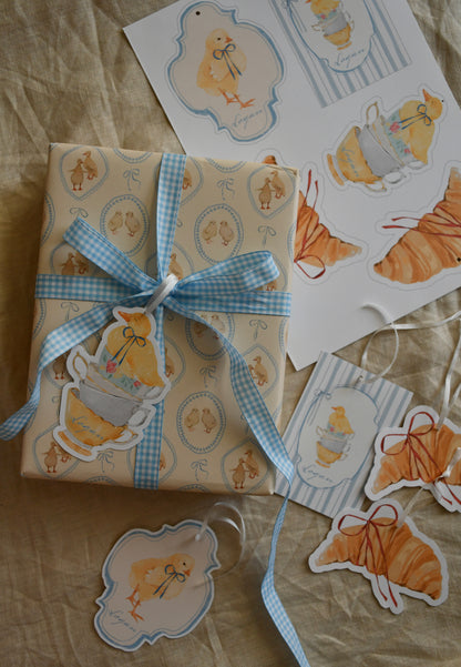 Chicks Collection - Gift Tags Personalised