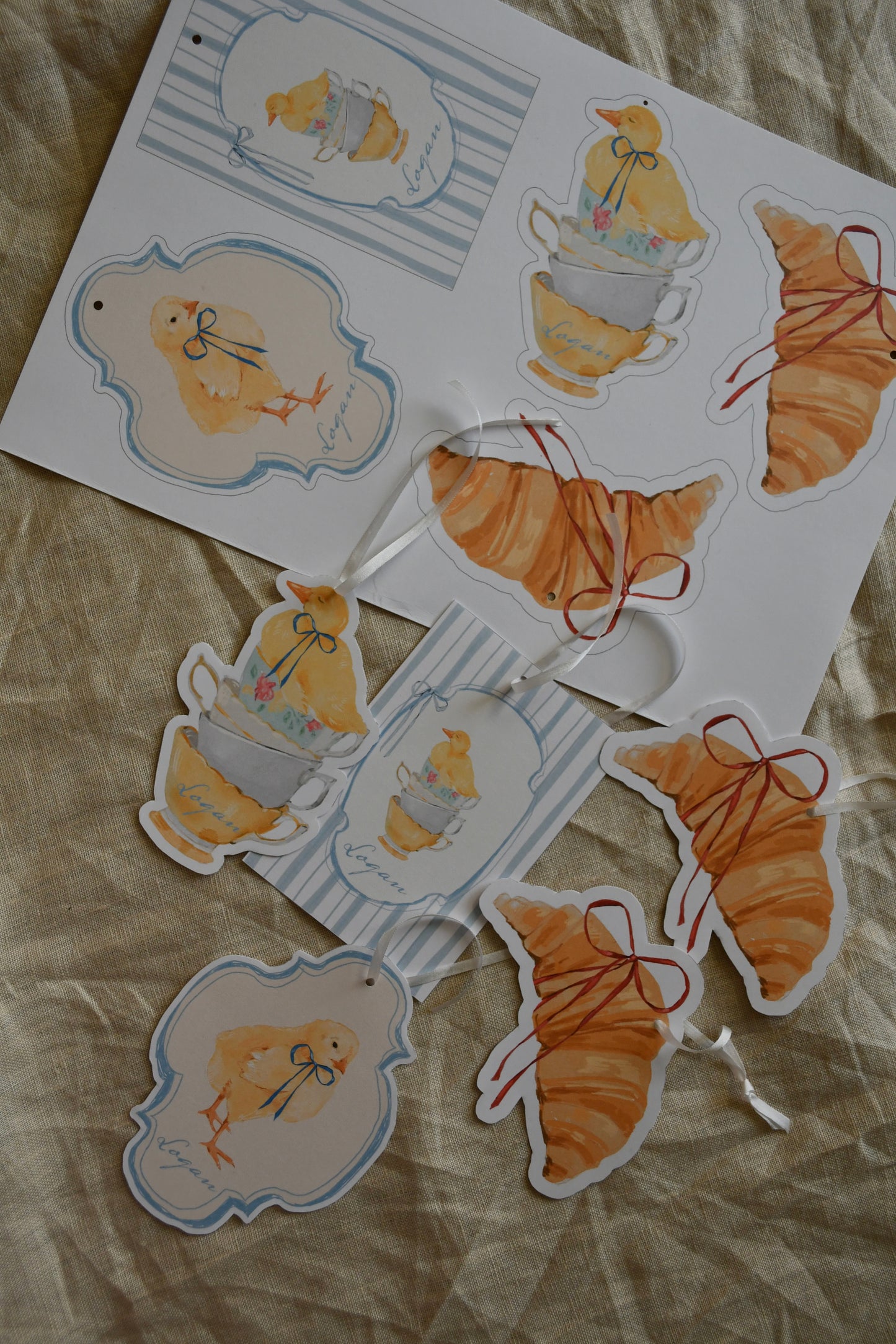 Chicks Collection - Gift Tags Personalised