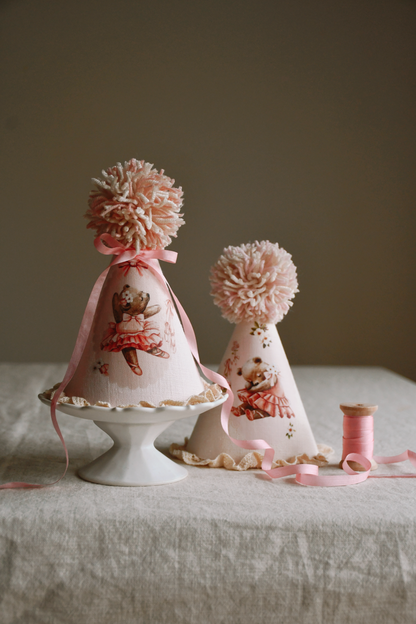 Bear Ballerina - Party Hat