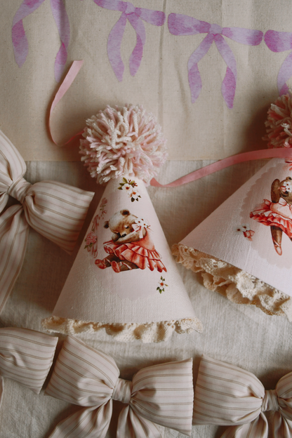 Bear Ballerina - Party Hat