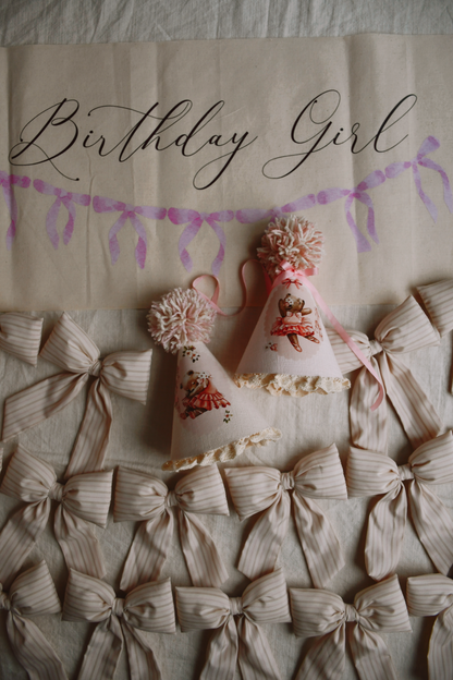 Bear Ballerina - Party Hat